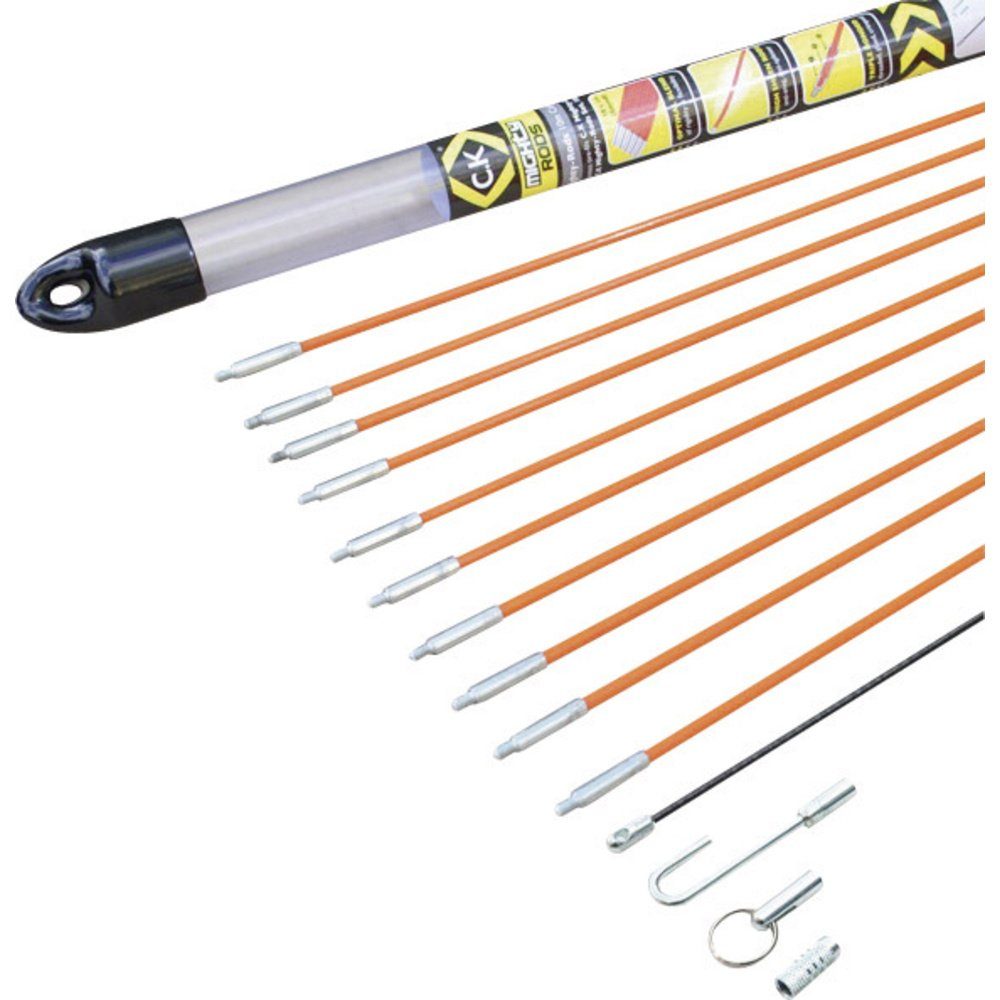 Kabelzubehör Kabel-Einziehstangensatz “Mighty-Rod”, 10 Meter T5410 C.K 10 m