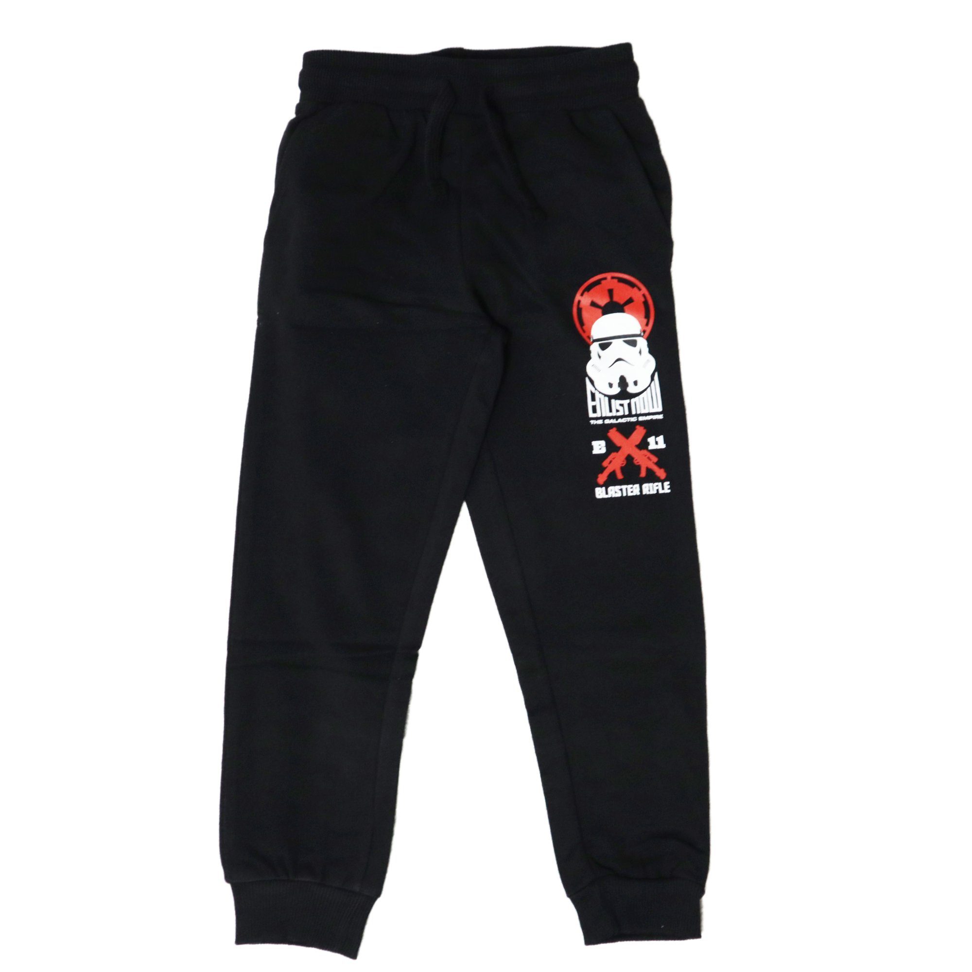 Star Wars Jogginghose Star Wars Storm Trooper Kinder Hose Sporthose Gr. 110 bis 140