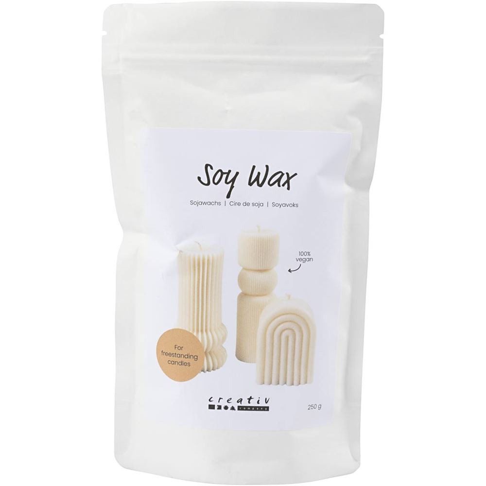 creativ company Bastelfilz creativ company Sojawachs für Freistehende Kerzen 250g