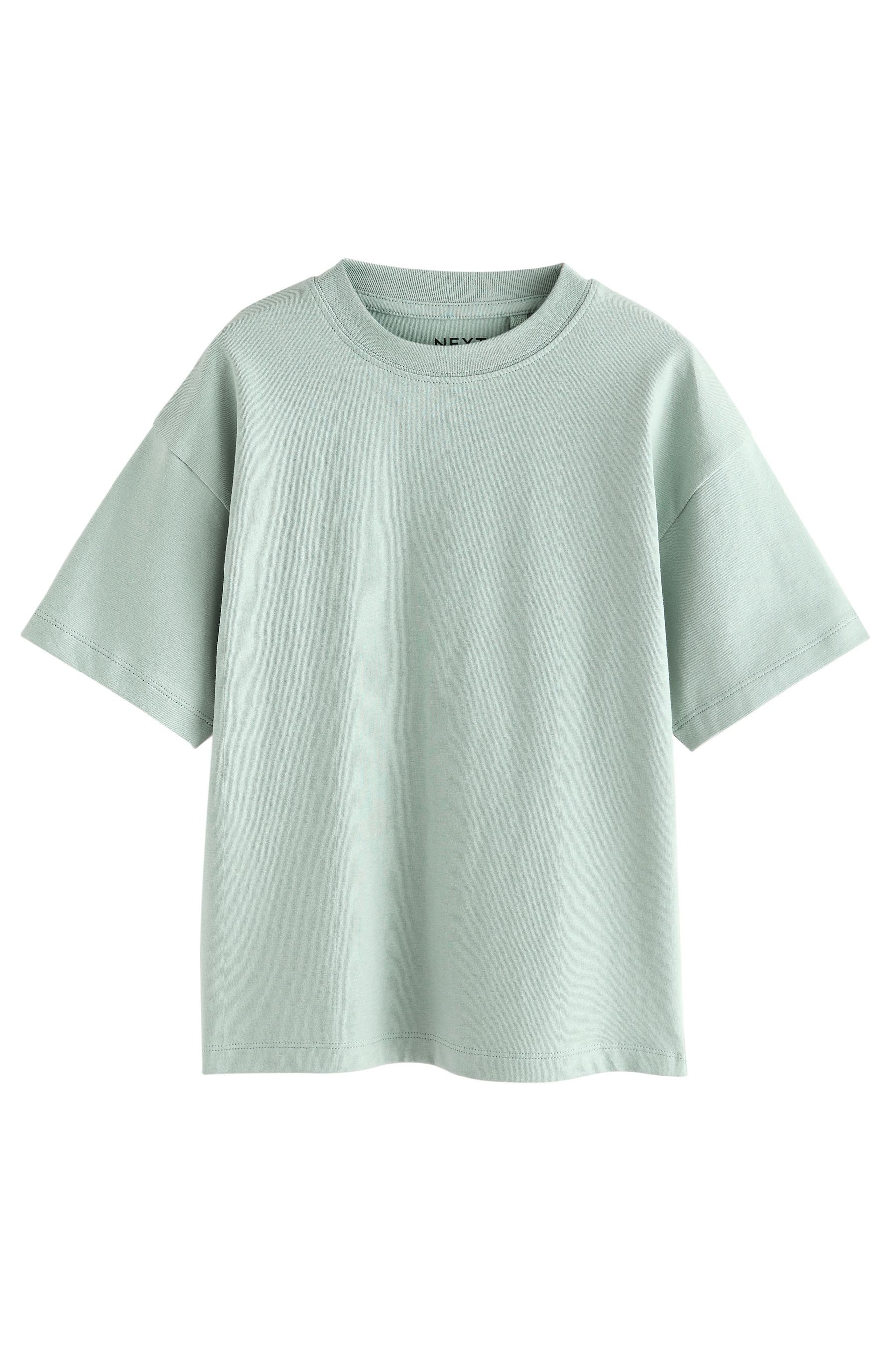T-Shirt Relaxed Fit T-Shirt aus 100 % Baumwolle