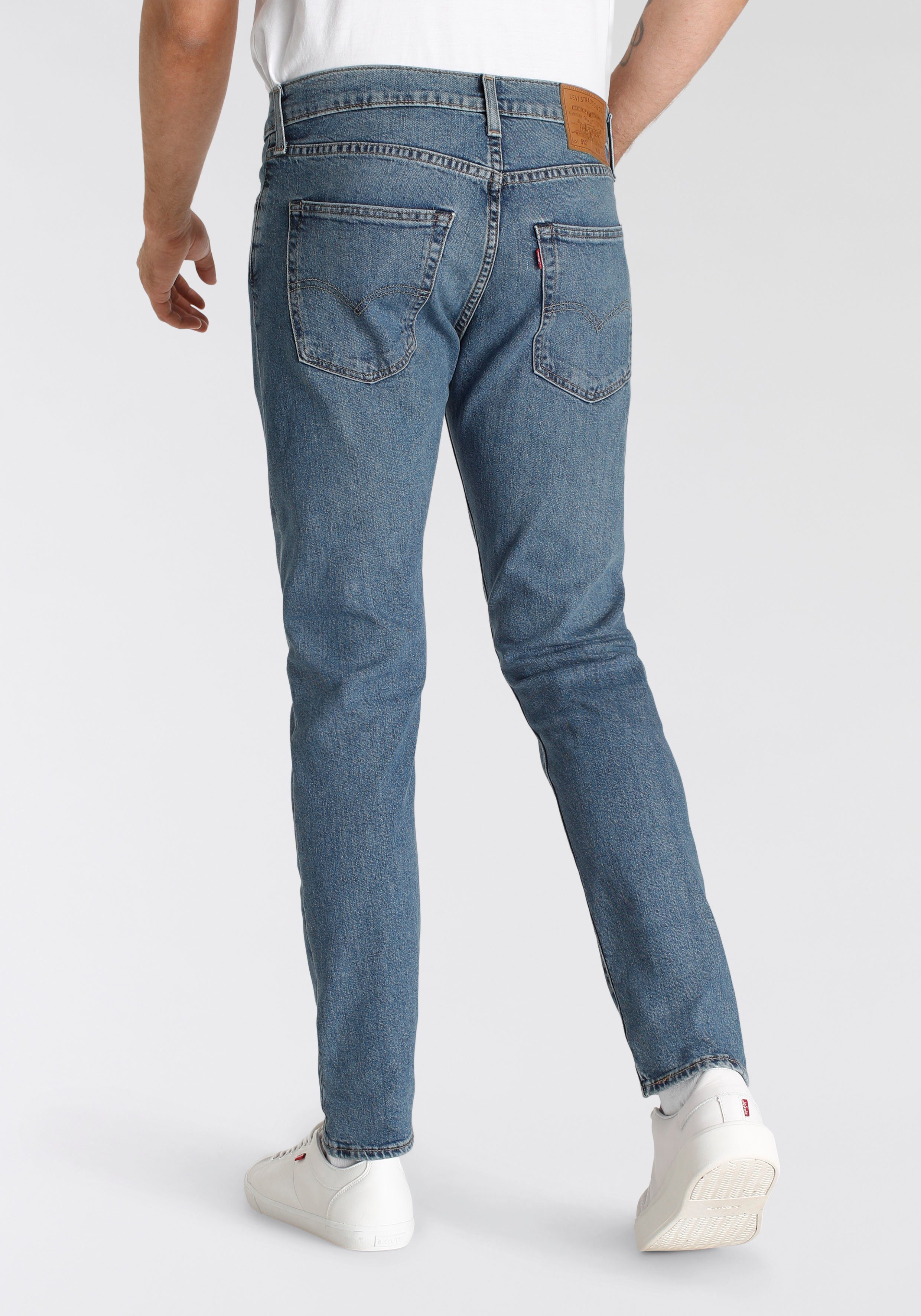 mit Taper me come Levi's® draw Slim 512 Markenlabel Fit Tapered-fit-Jeans with