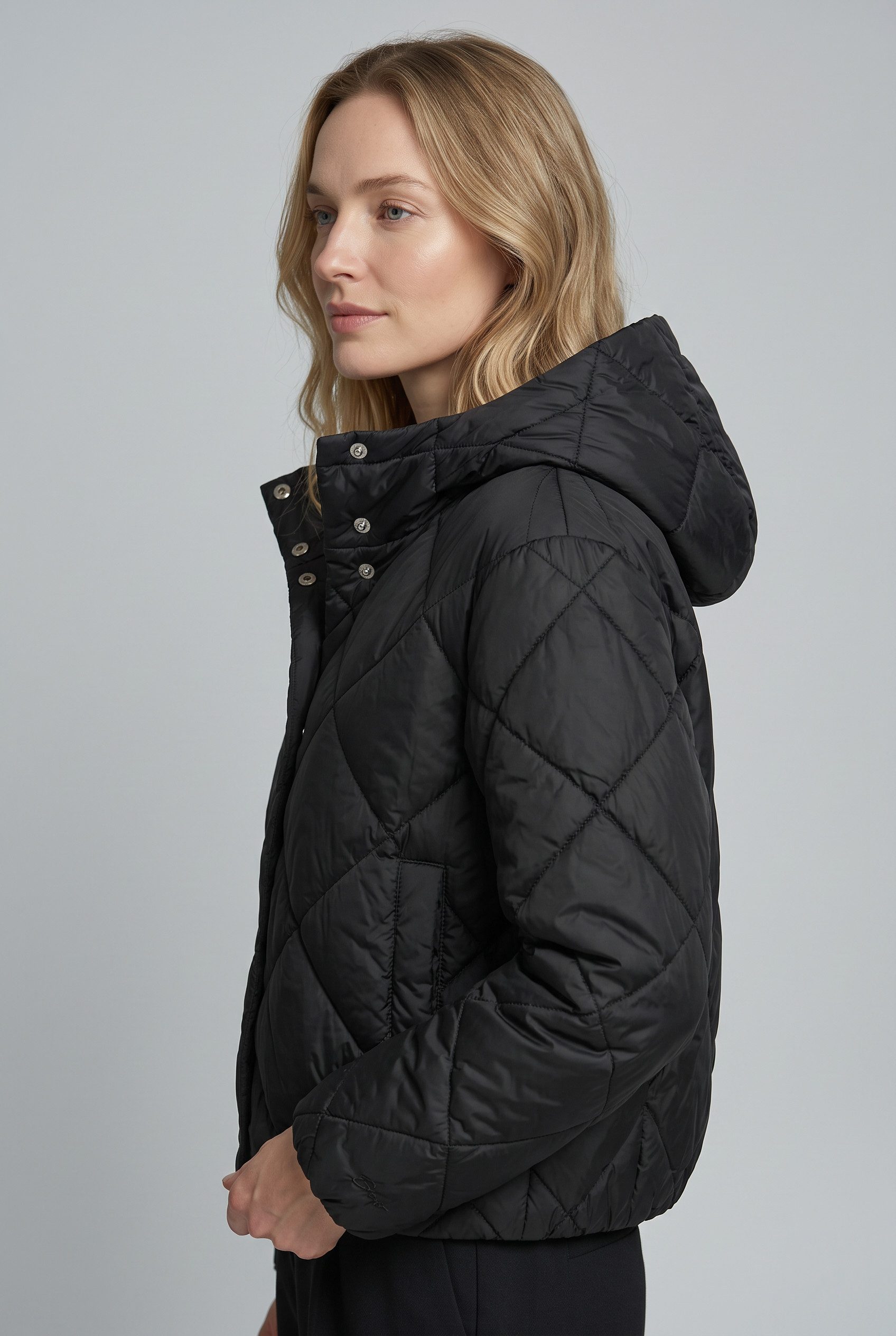BOSS ORANGE Steppjacke Pikona Premium Damenmode mit Kapuze, Regular Fit