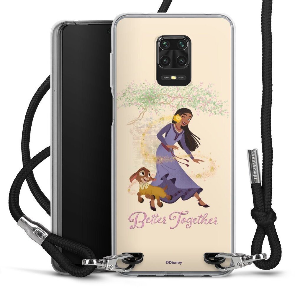 DeinDesign Handyhülle Offizielles Lizenzprodukt Prinzessin Wish Better Together, Xiaomi Redmi Note 9 Pro Handykette Hülle mit Band Case zum Umhängen