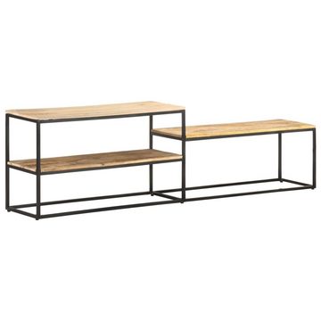 vidaXL TV-Schrank TV-Schrank 180x30x50 cm Raues Mangoholz (1-St)