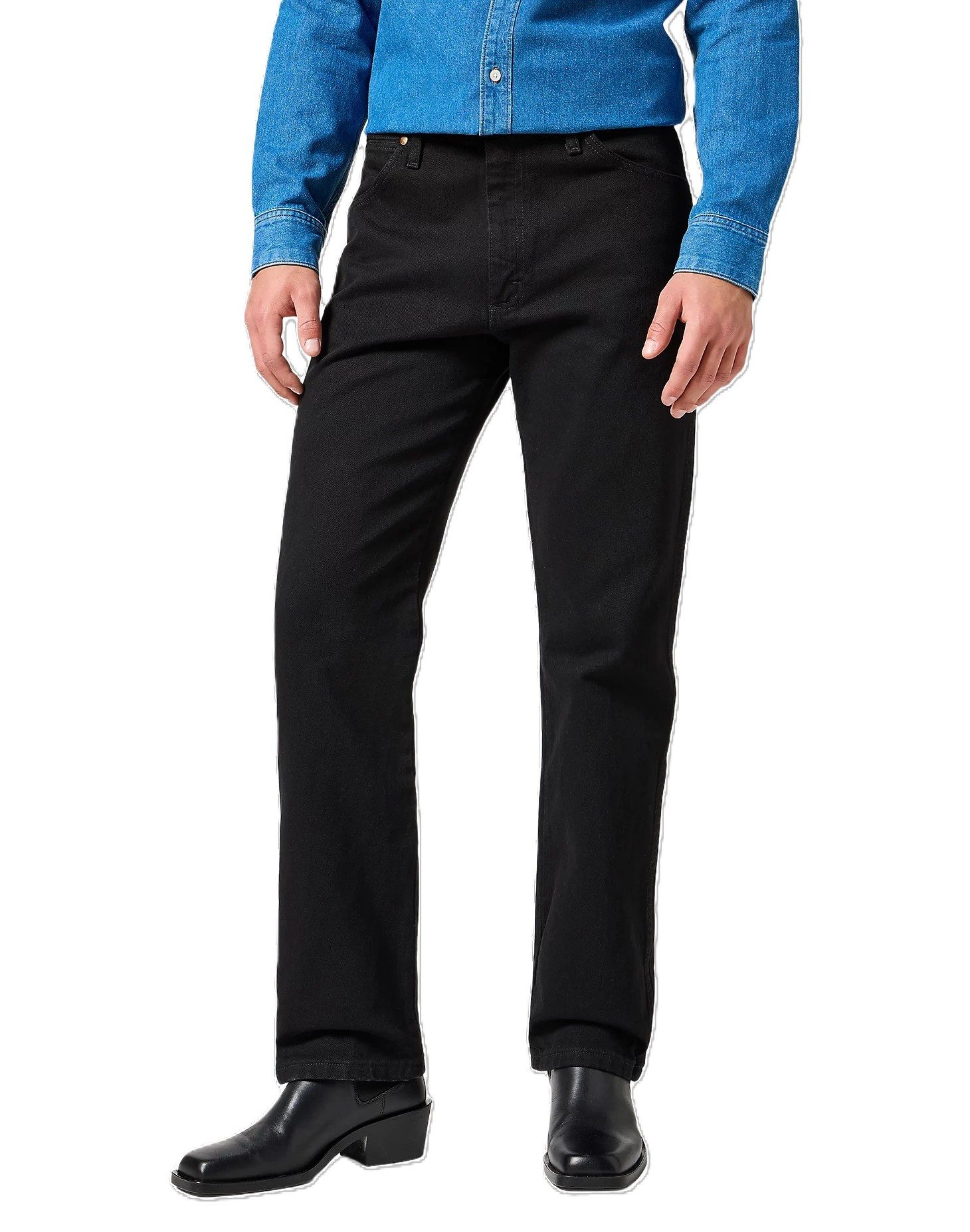 5-Pocket-Jeans WRANGLER 13MWZ shadow black 112358474 - Cowboy Cut®