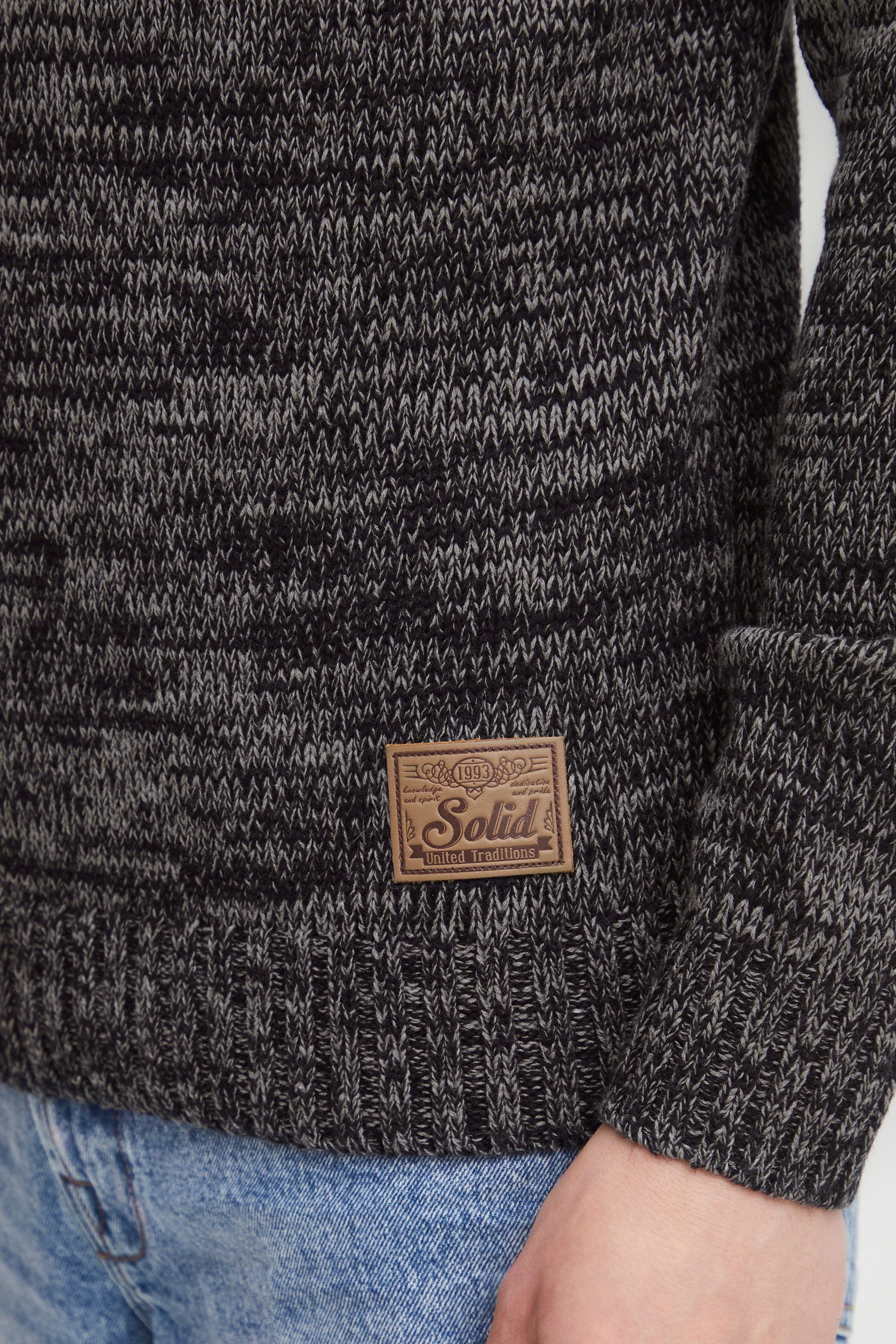 !Solid Rollkragenpullover SDPhilaremo Strickpulli in Melange-Optik