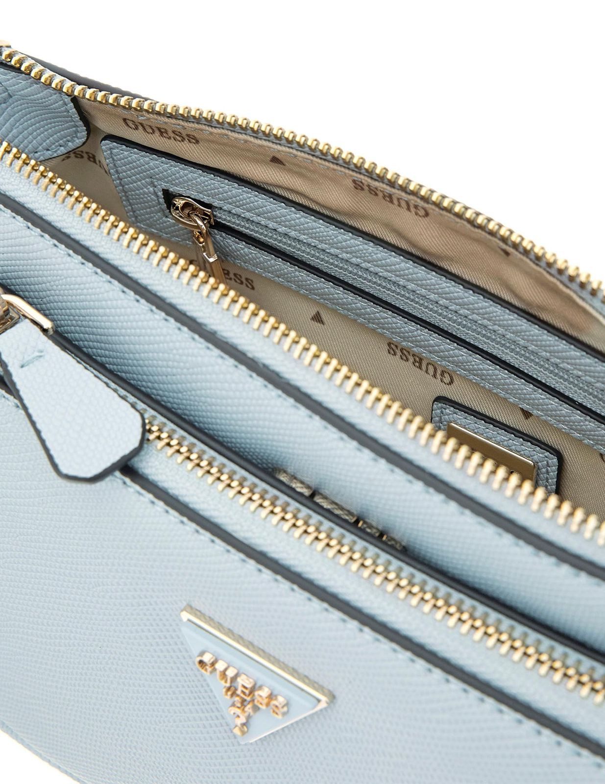 Guess Umhängetasche Double Pouch Crossbody Bag (Set, 2-tlg)