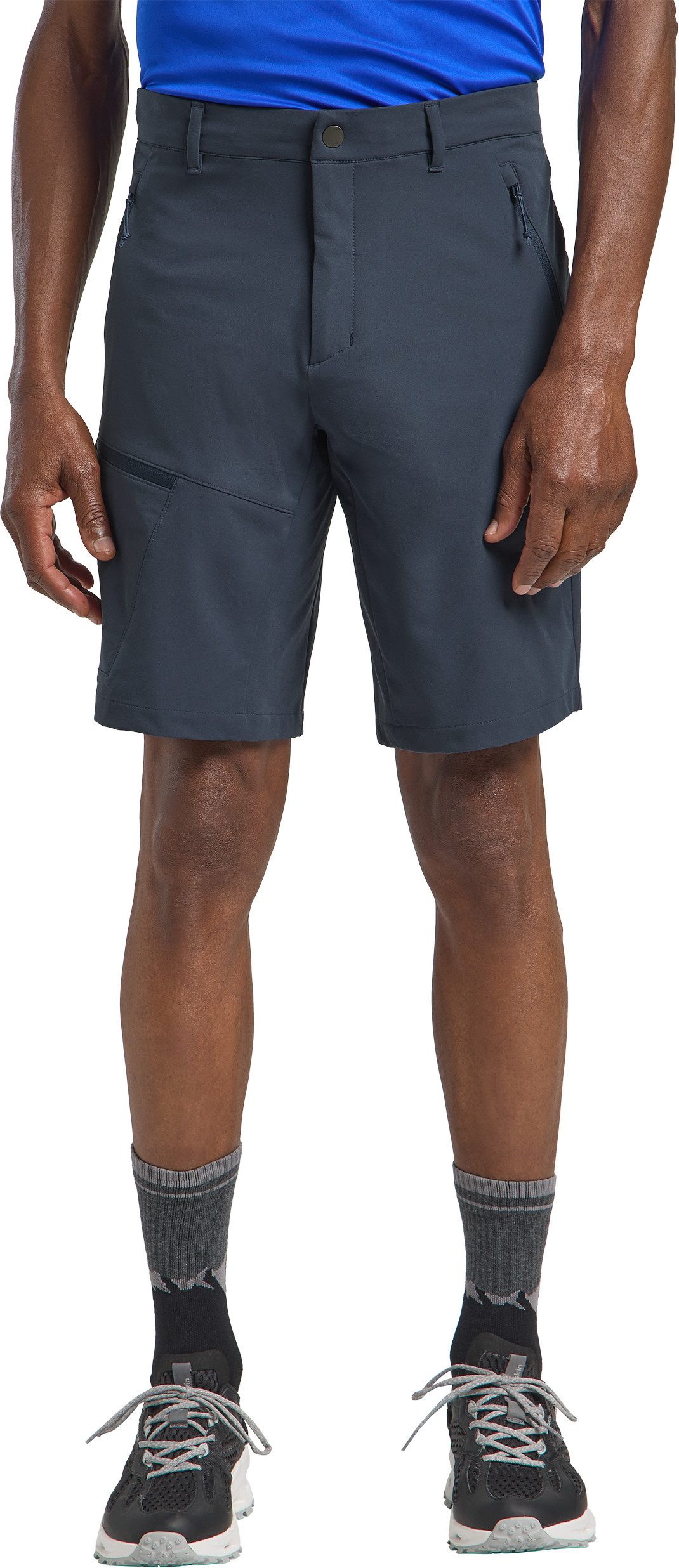 Jack Wolfskin Shorts PICO TRAIL SHORTS M robuster Bermudaschnitt, mit zwei Hüfttaschen, winddicht, atmungsaktiv