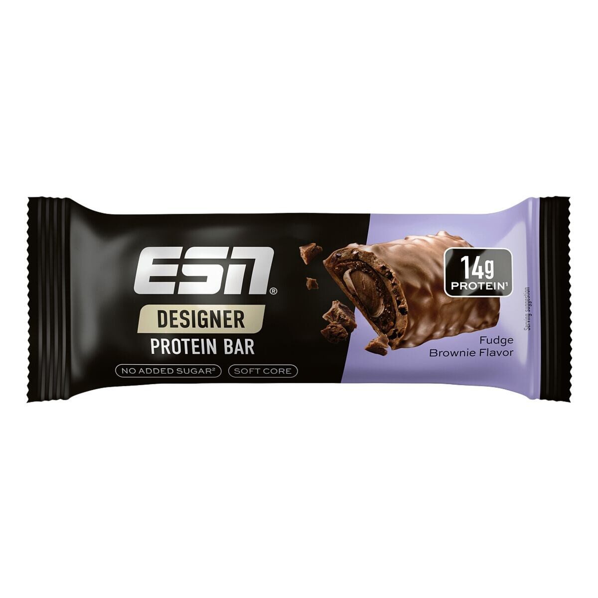 ESN Fudge Brownie Riegel, Proteinriegel