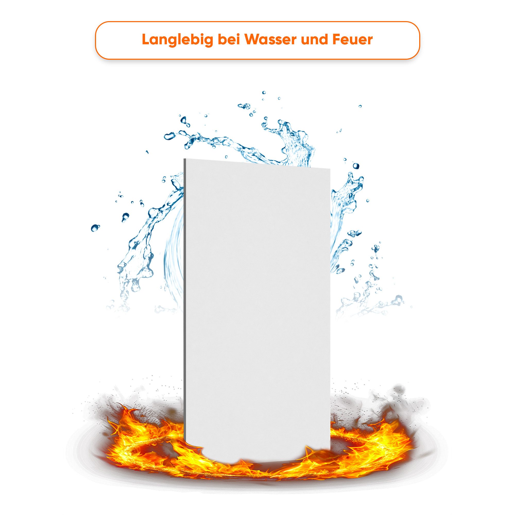 IZODEKOR 3D Wandpaneel PVC Wandverkleidung in Marmoroptik – Fliesenersatz für Bad & Küche, BxL: 60x120 cm, 0,72 qm, (wasserfest, kratzfest, pflegeleicht, direkt – Bild 5 von 5