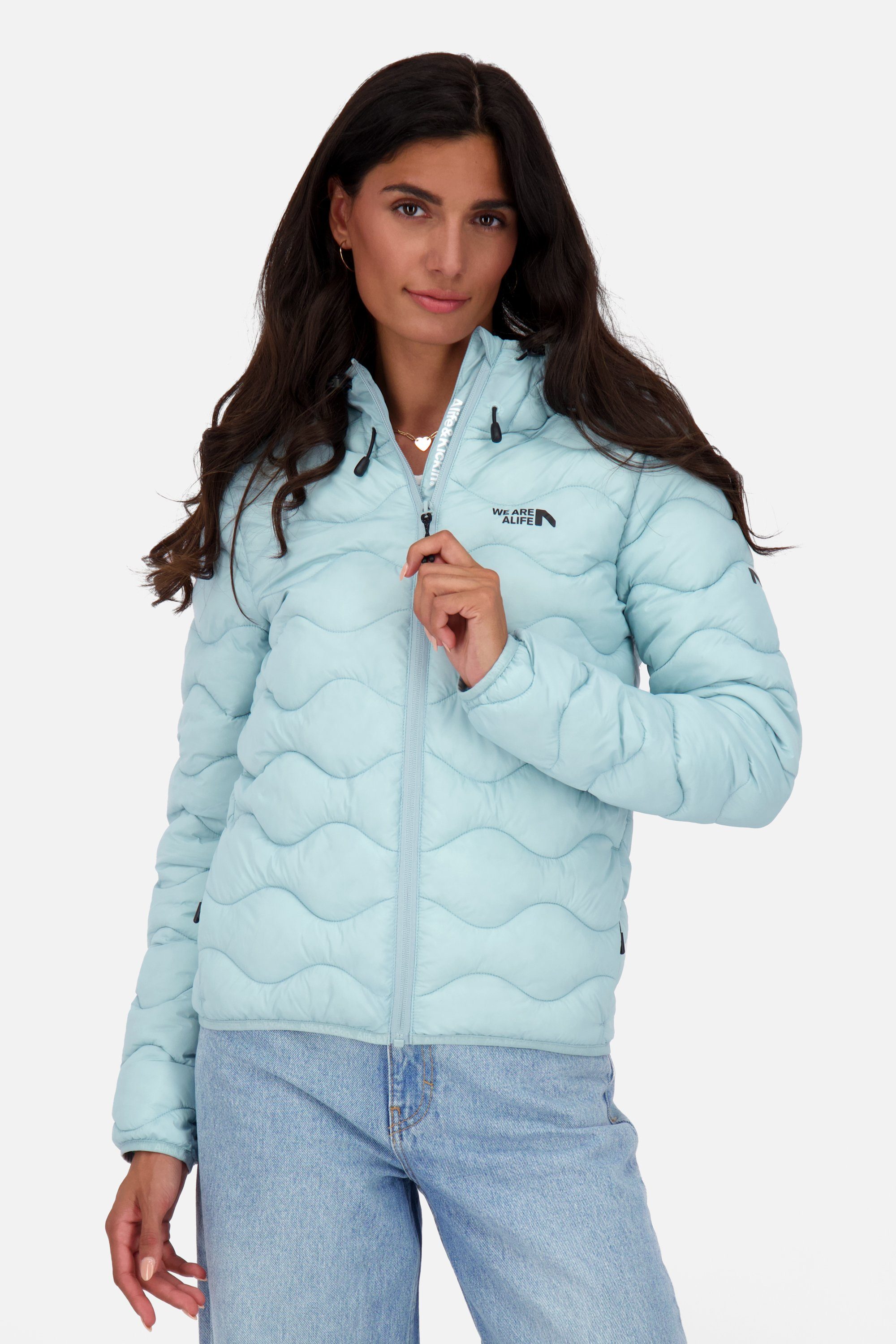 Alife & Kickin Outdoorjacke RoxanneAK A Puffer Jacket Damen Steppjacke, Übergangsjacke glacial blue