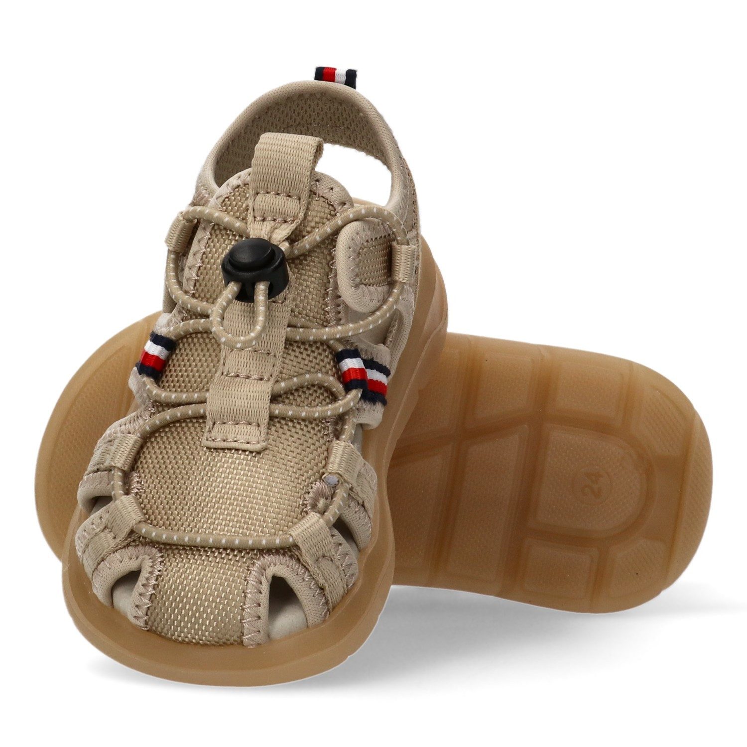 Tommy Hilfiger Sandale Trekking Schuh, Sommerschuh mit praktischem Schnellverschluss