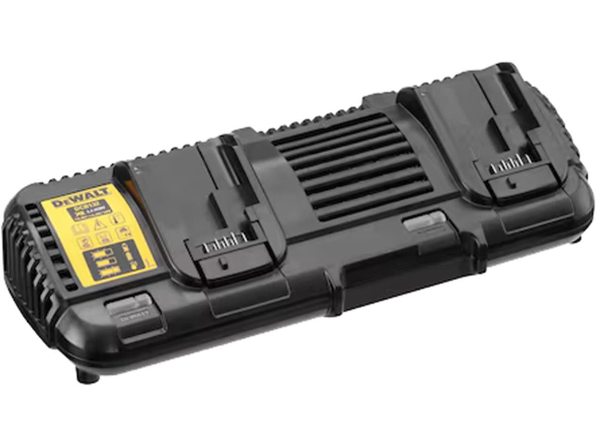 DeWalt Flexvolt Doppelladegerät 10,8 bis 54 V Akku-Ladestation (Schnelladegerät, 2-Stufen Ladeprozess)