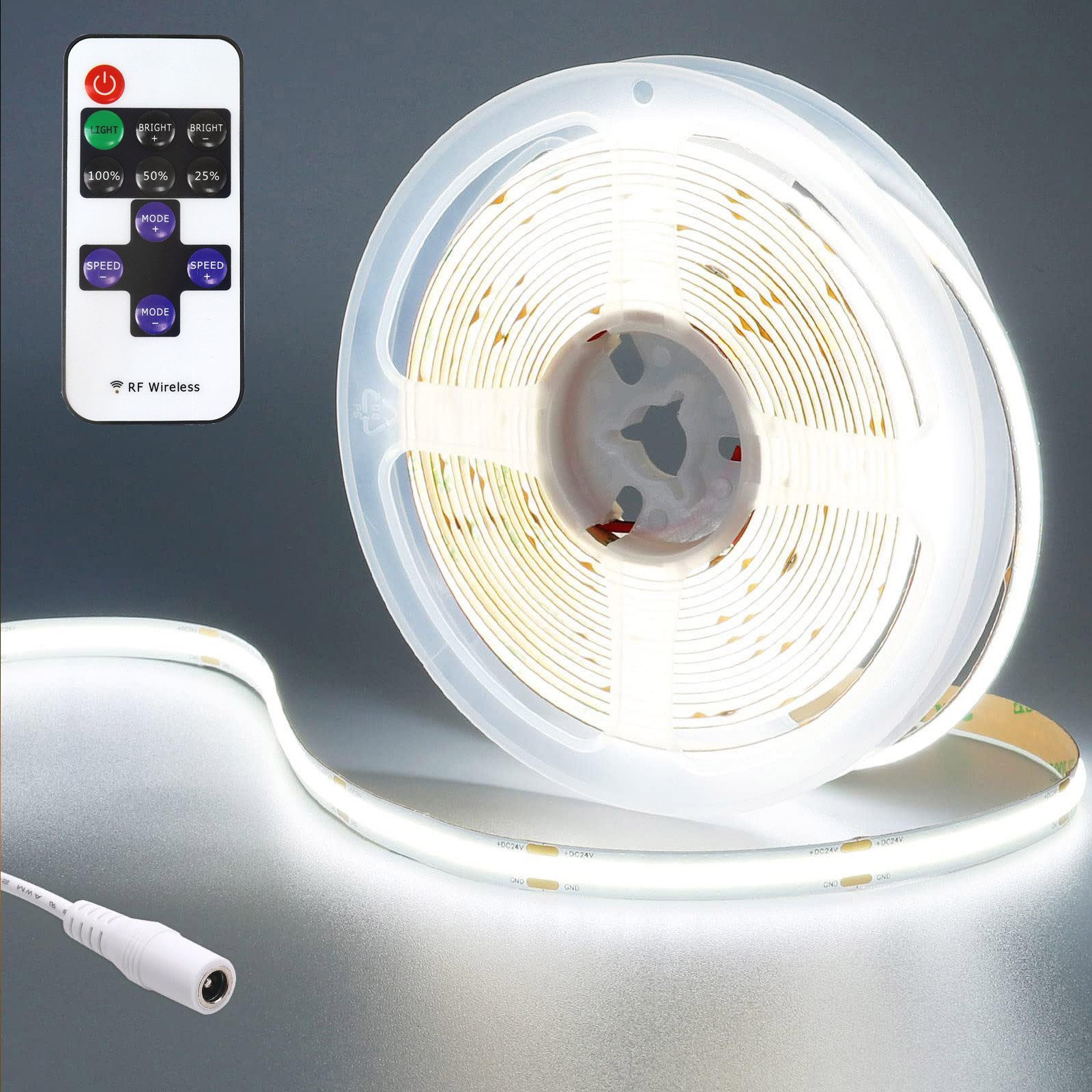 Qualra LED Stripe 3000-6000K 5M COB günstig online kaufen
