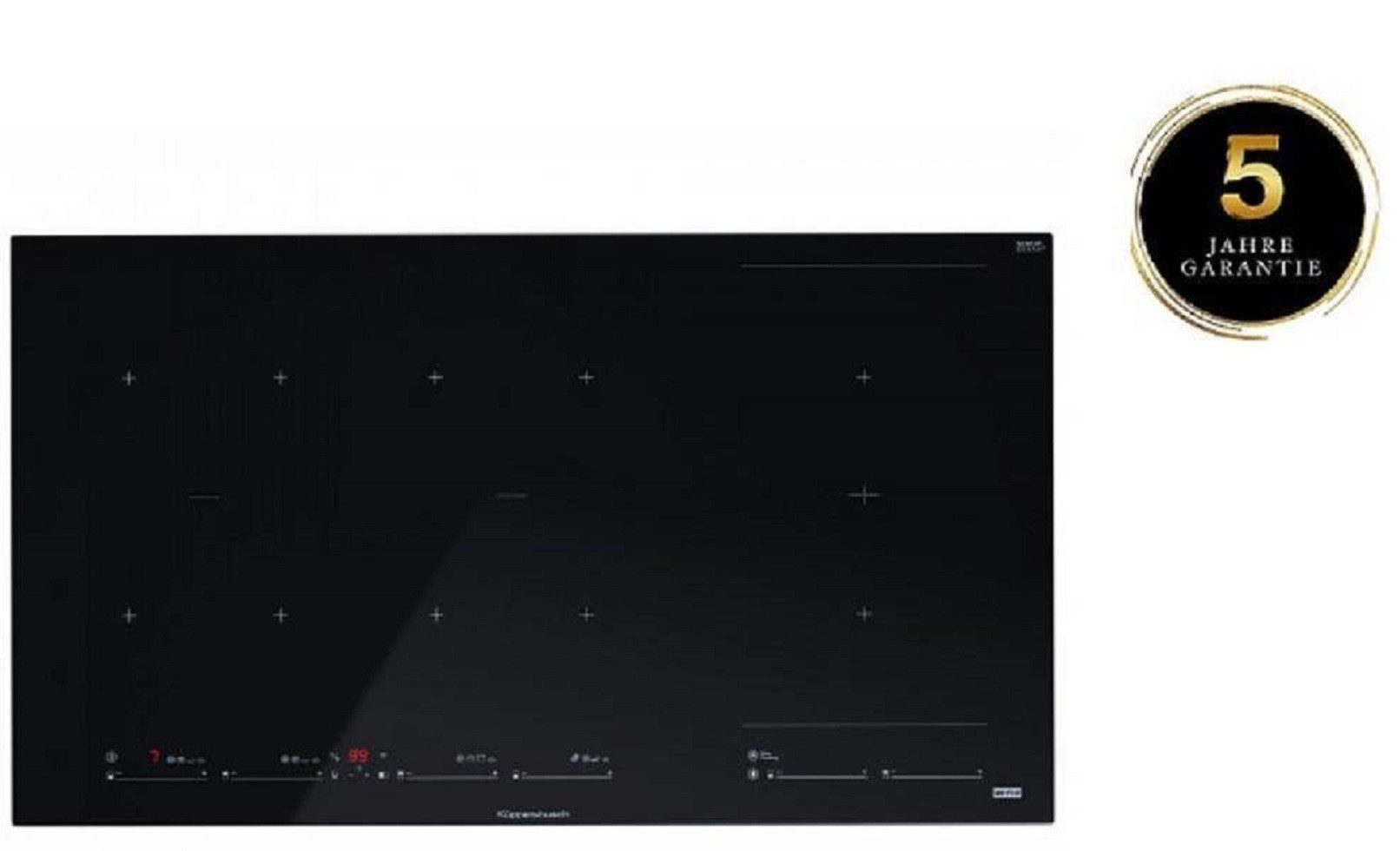 Küppersbusch Induktions-Kochfeld, KI9880.1SR Kochfeld, 90 cm, 6 Induktionzonen, 3 Flexzonen