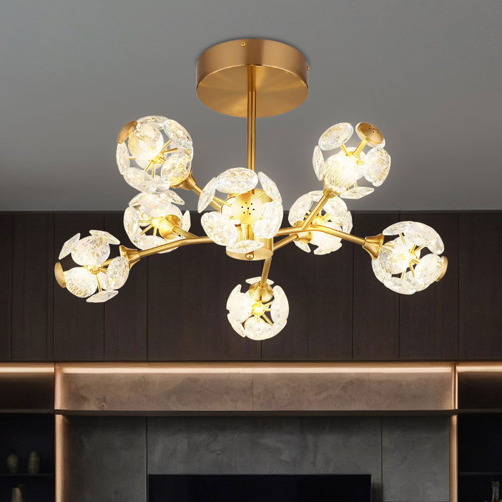 GLOBO LIGHTING LED Deckenleuchte, LED-Leuchtmittel fest verbaut, Warmweiß, günstig online kaufen