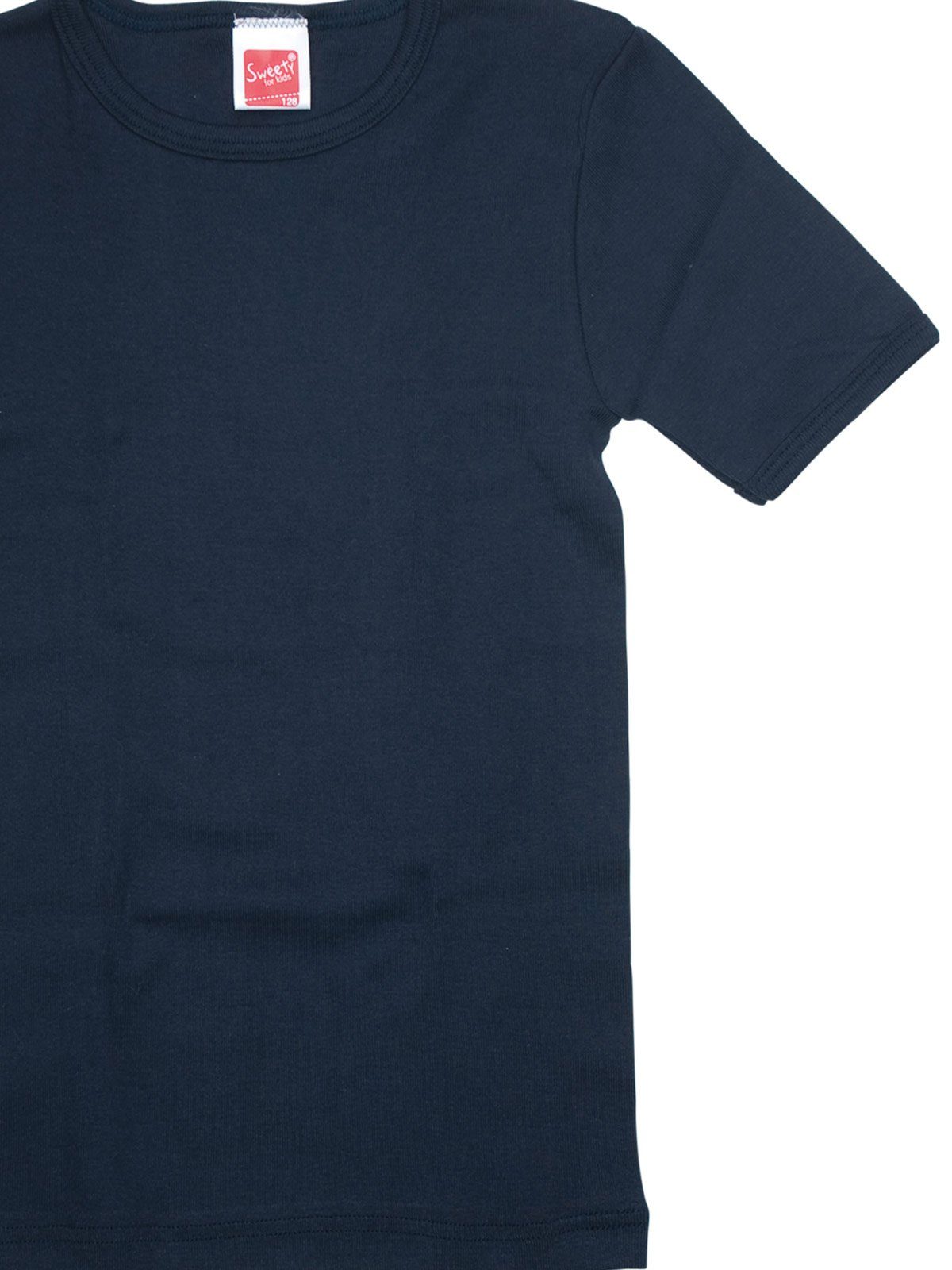 navy Kinder Winterwäsche Achselhemd for hohe Sweety 1-St) (Stück, Shirt Kids Markenqualität