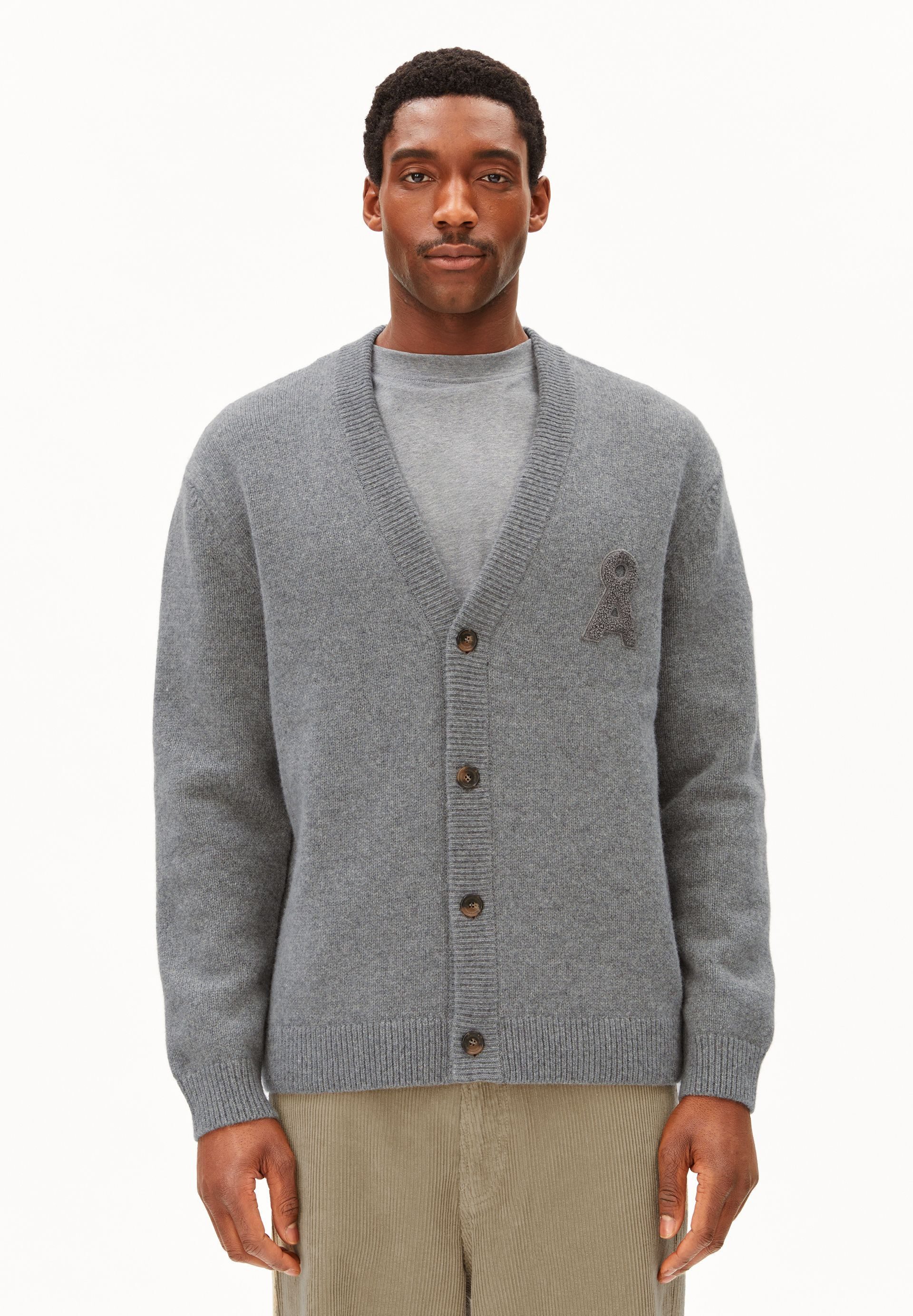 Armedangels Cardigan REC KNIT Strickjacke aus 100% recycelter Wolle (Relaxed Fit)
