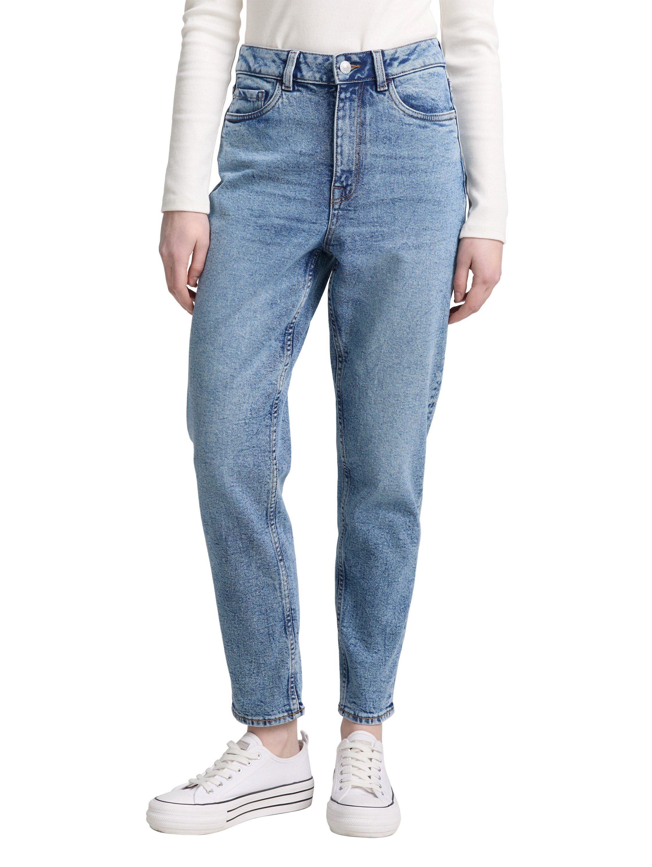 TOM TAILOR Denim Mom-Jeans im Five-Pocket Style günstig online kaufen