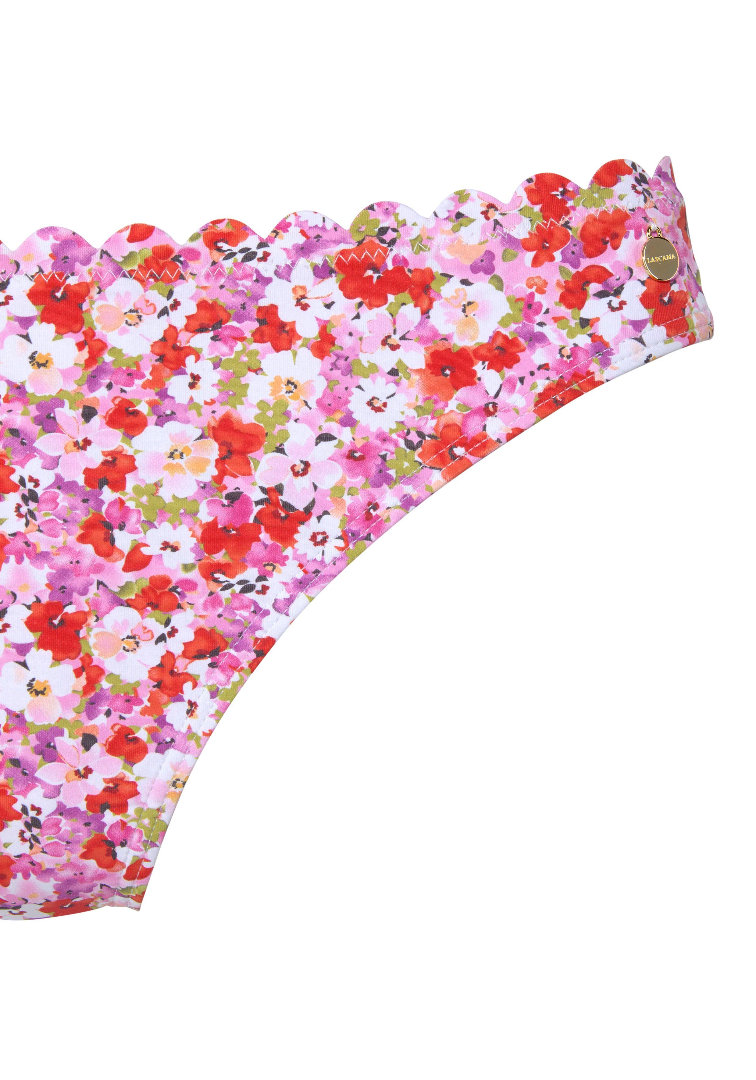 LASCANA Bikini-Hose Jasmin im Blümchen-Druck
