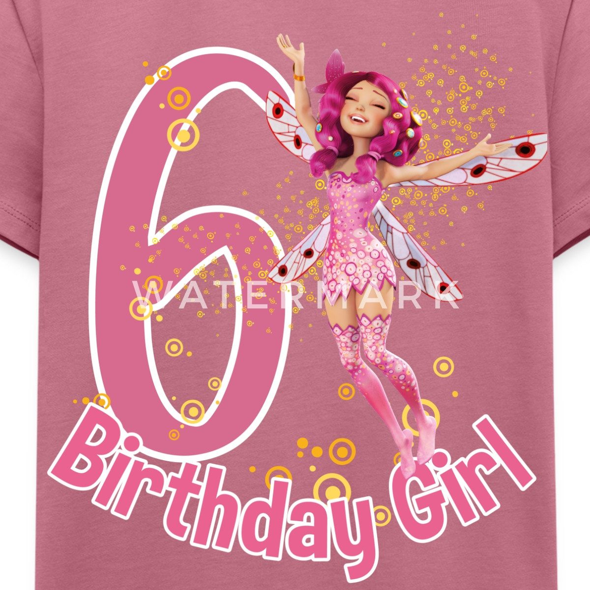 Spreadshirt T-Shirt Mia and Me 6. Geburtstag Geburtstagsgeschenk Kinder Premium T-Shirt (1-tlg)