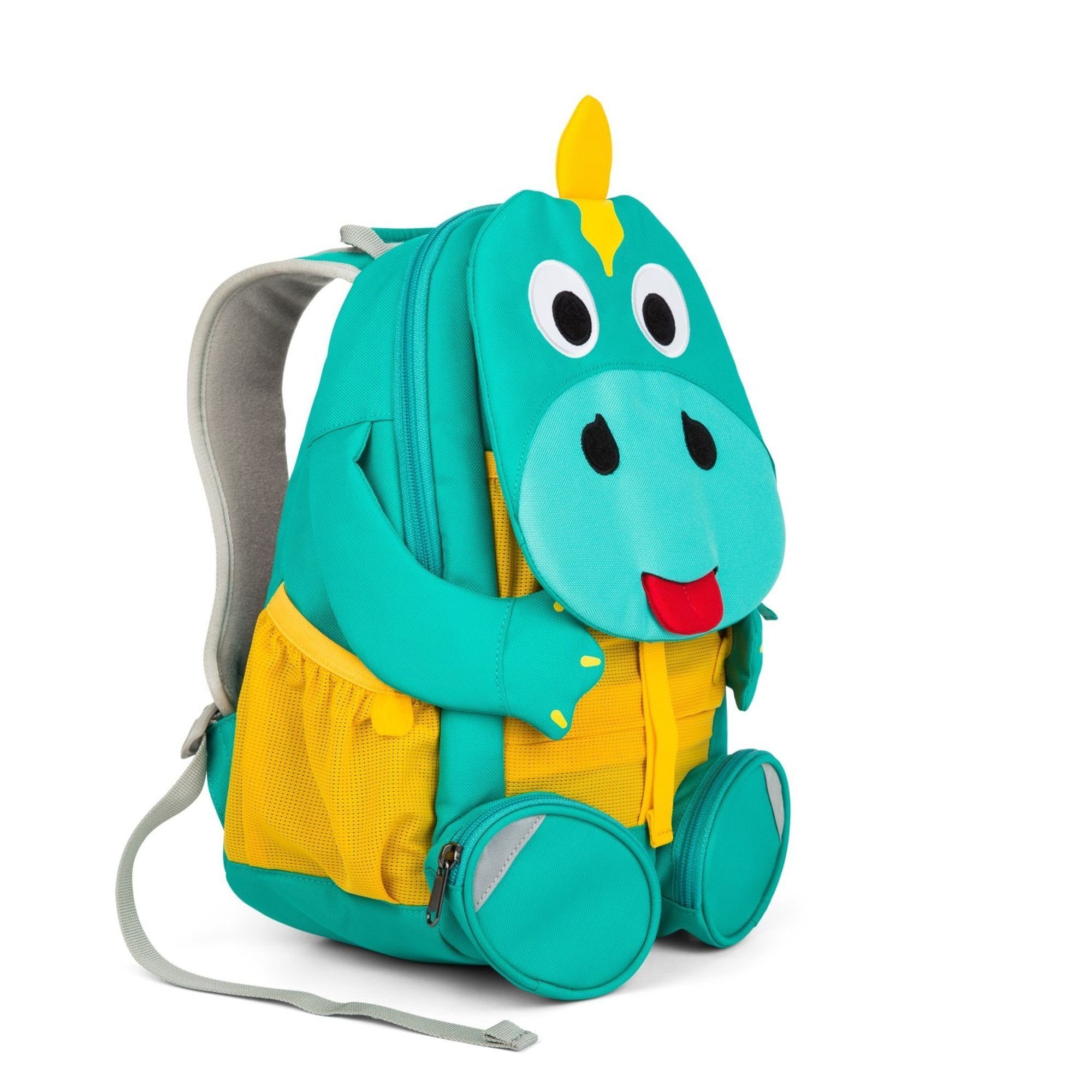 Vogel Polyester Großer Kinderrucksack Freund, Affenzahn