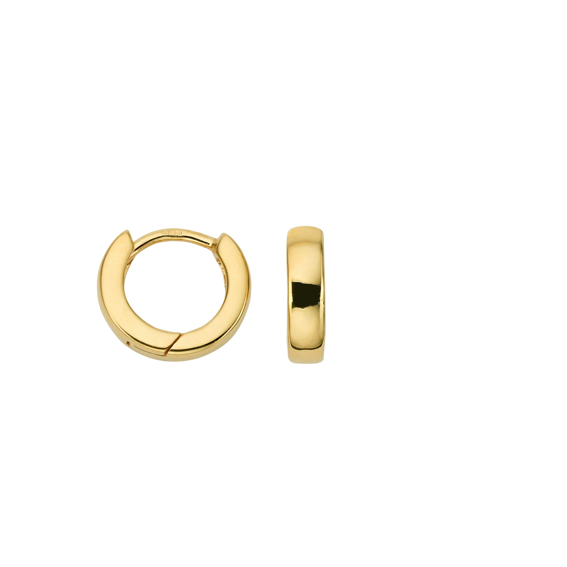Firetti Paar Creolen Schmuck Geschenk Gold 333 Ohrschmuck Ohrringe in mehreren Größen