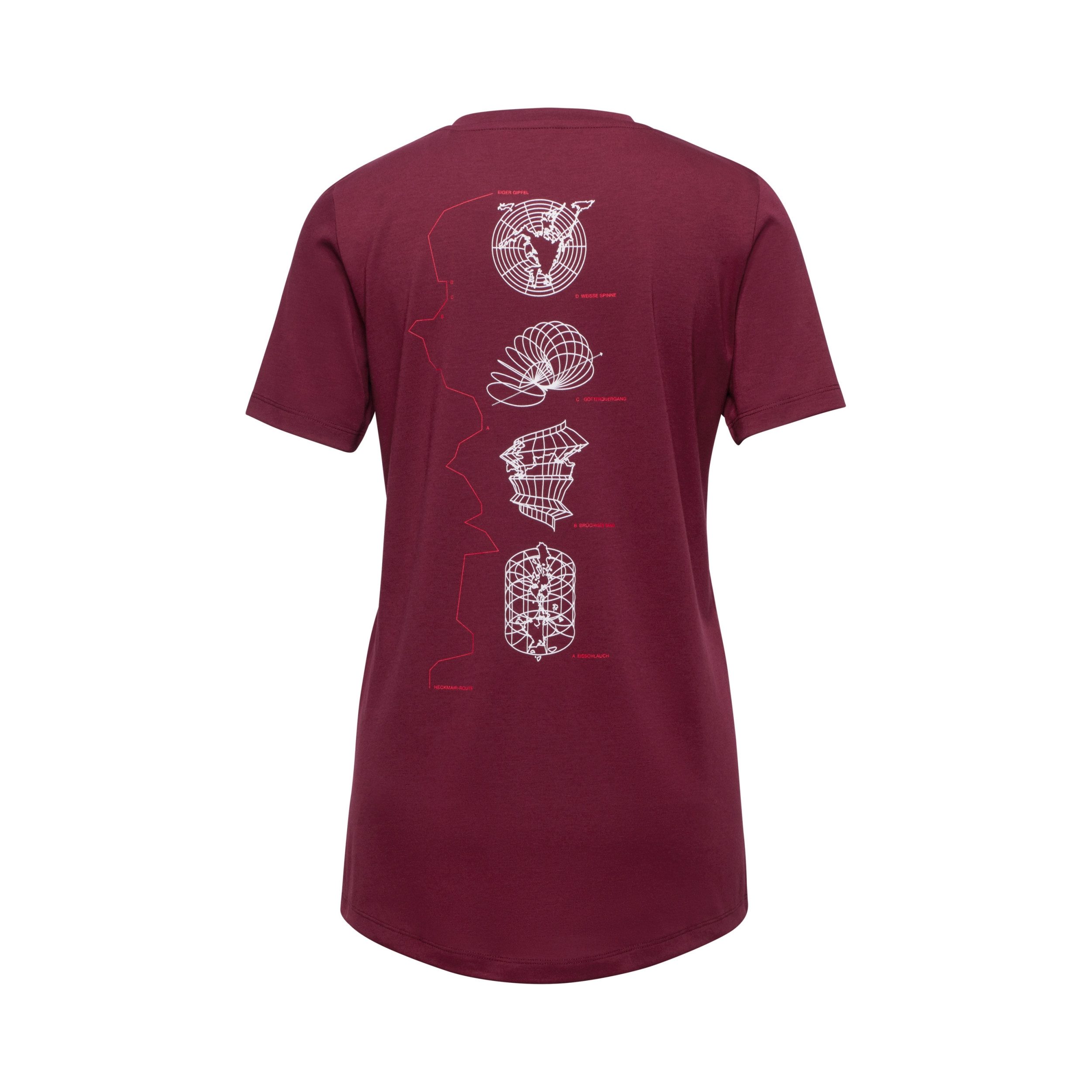 Mammut T-Shirt Mountain T-Shirt Women Eiger vin