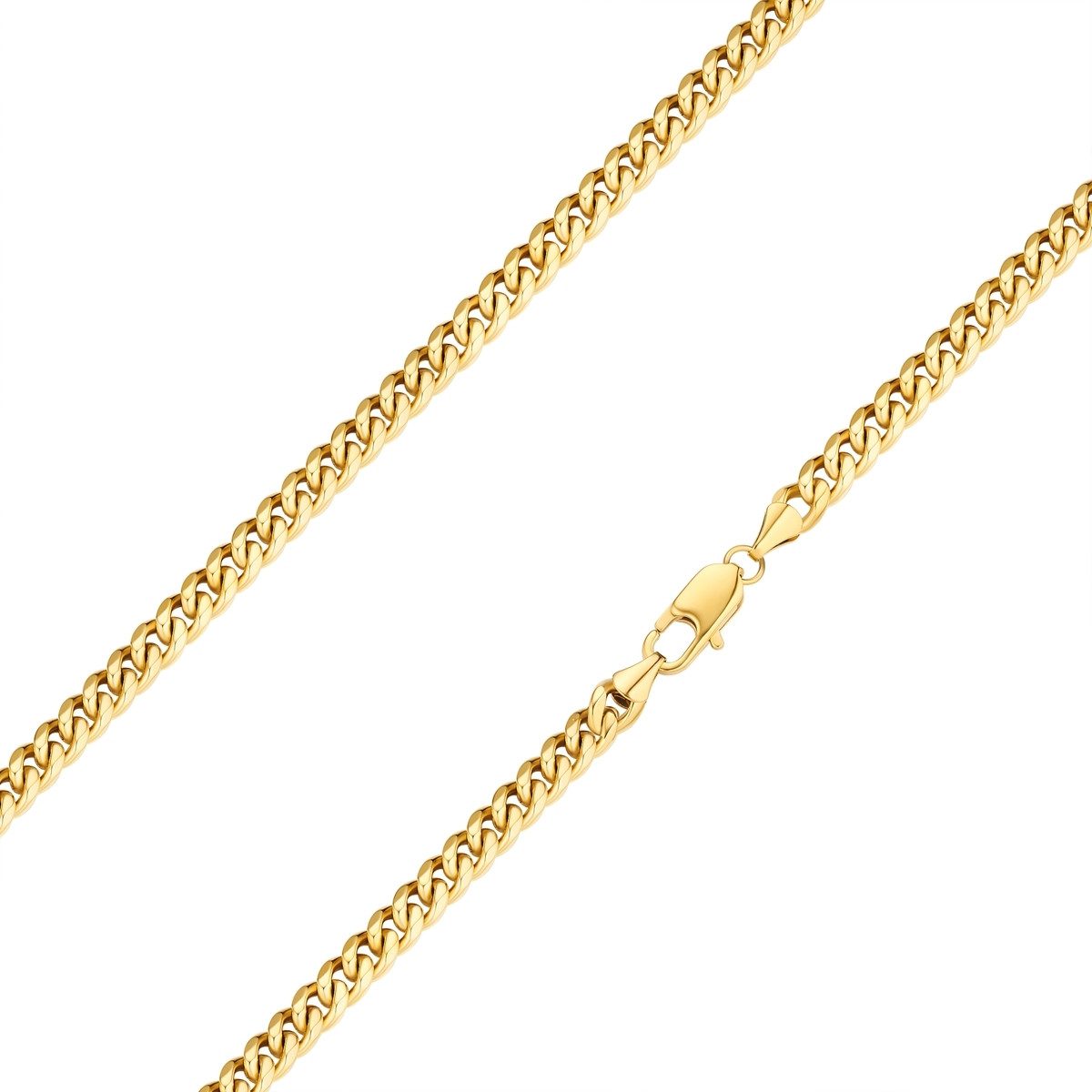 True Rebels Edelstahlkette gelbgold
