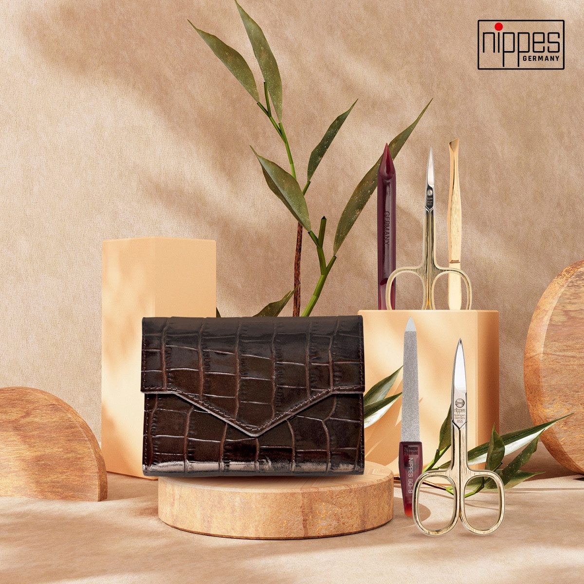 nippes Solingen Maniküre-Etui Maniküre Set CROCO, günstig online kaufen