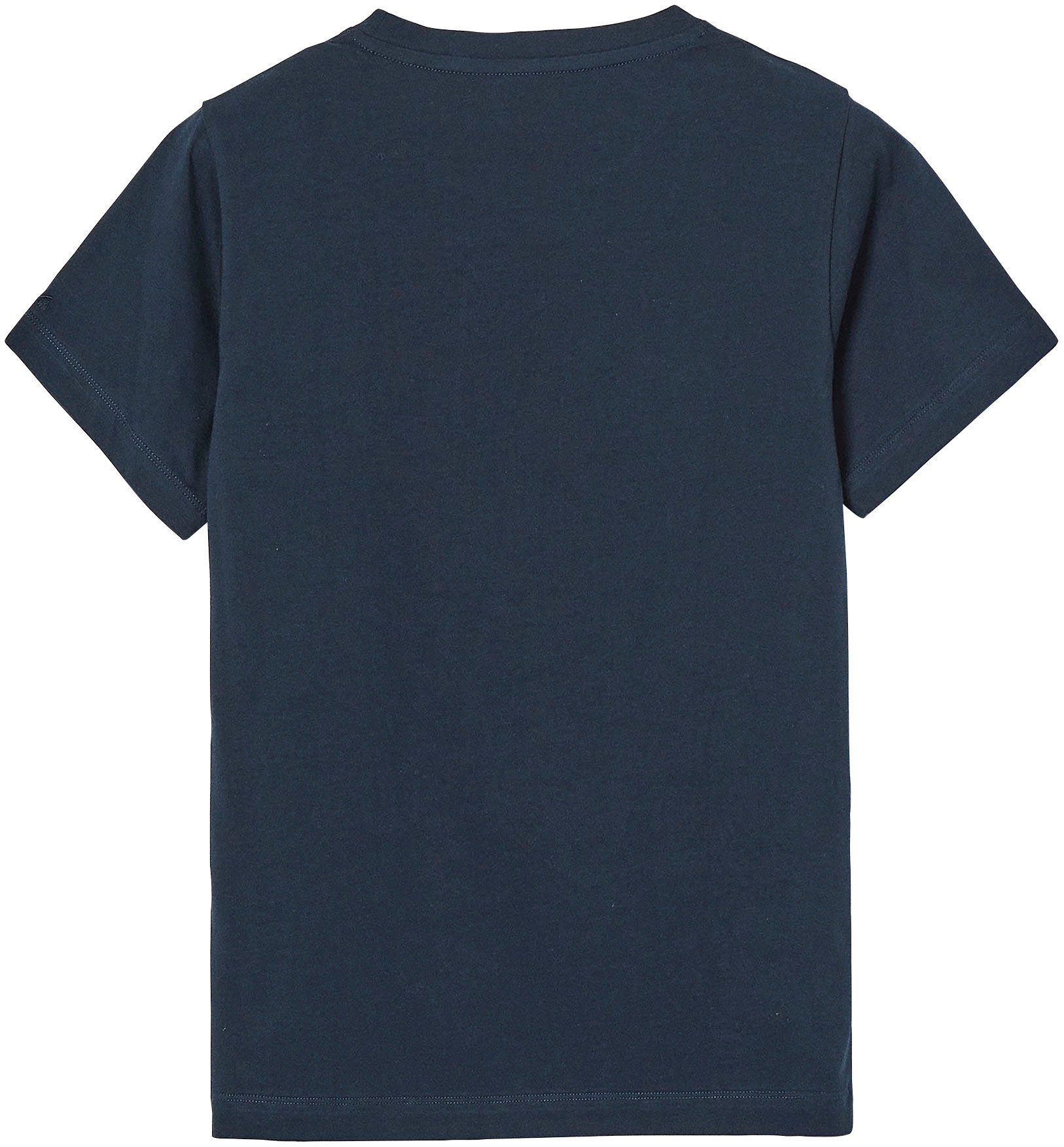 Pepe Jeans in Passform SONYA markentypischem 594DULWICH mit und Frontprint figurbetonter tollem T-Shirt