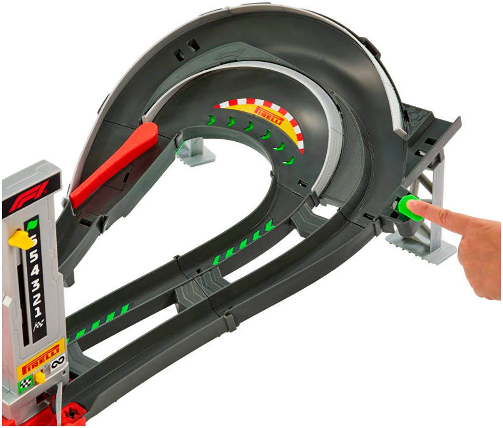 Hot Wheels Autorennbahn Racing Formel 1 Grand Prix Rennstrecke – Bild 2 von 5