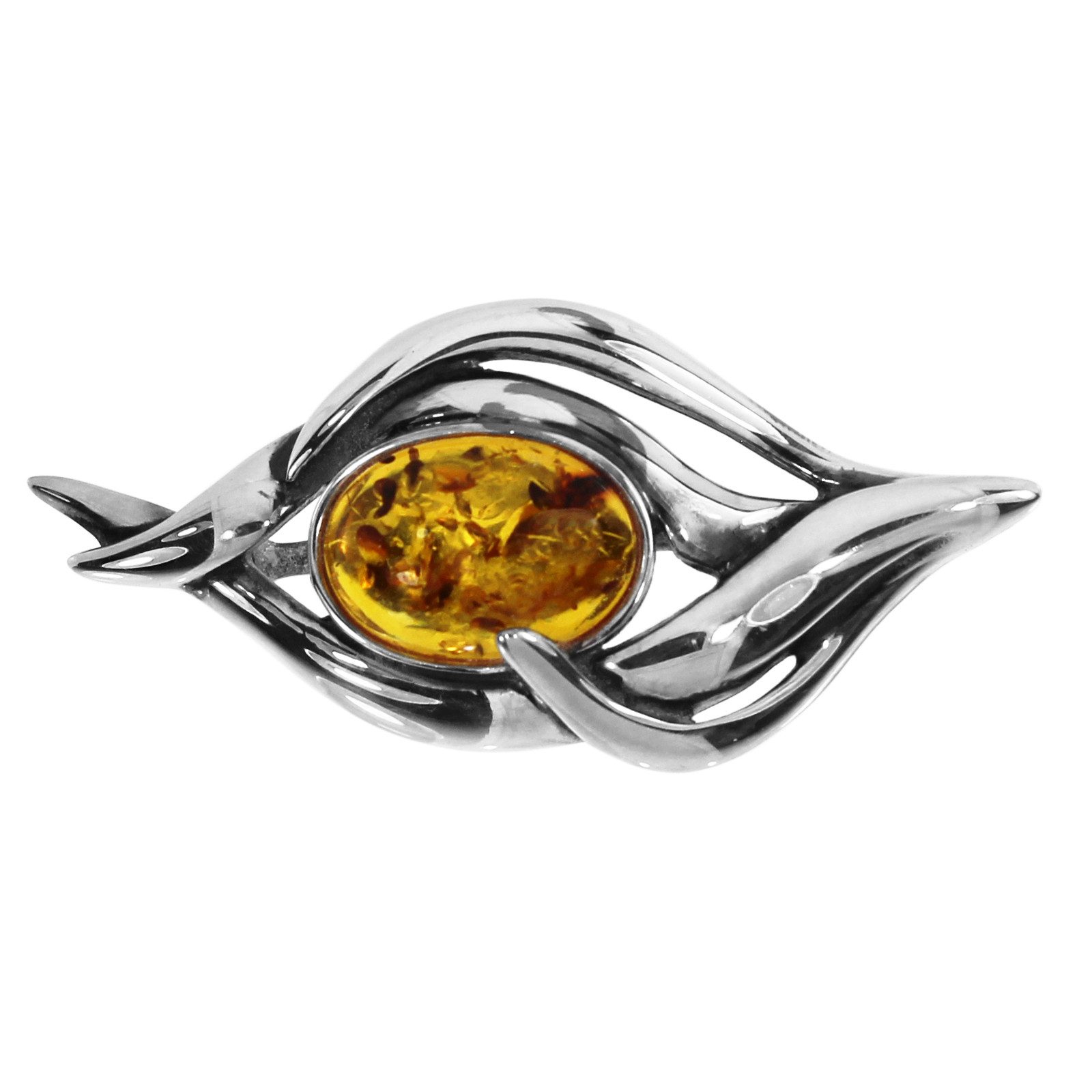 Brosche Ostsee-Schmuck Brosche Mine Brosche Mine