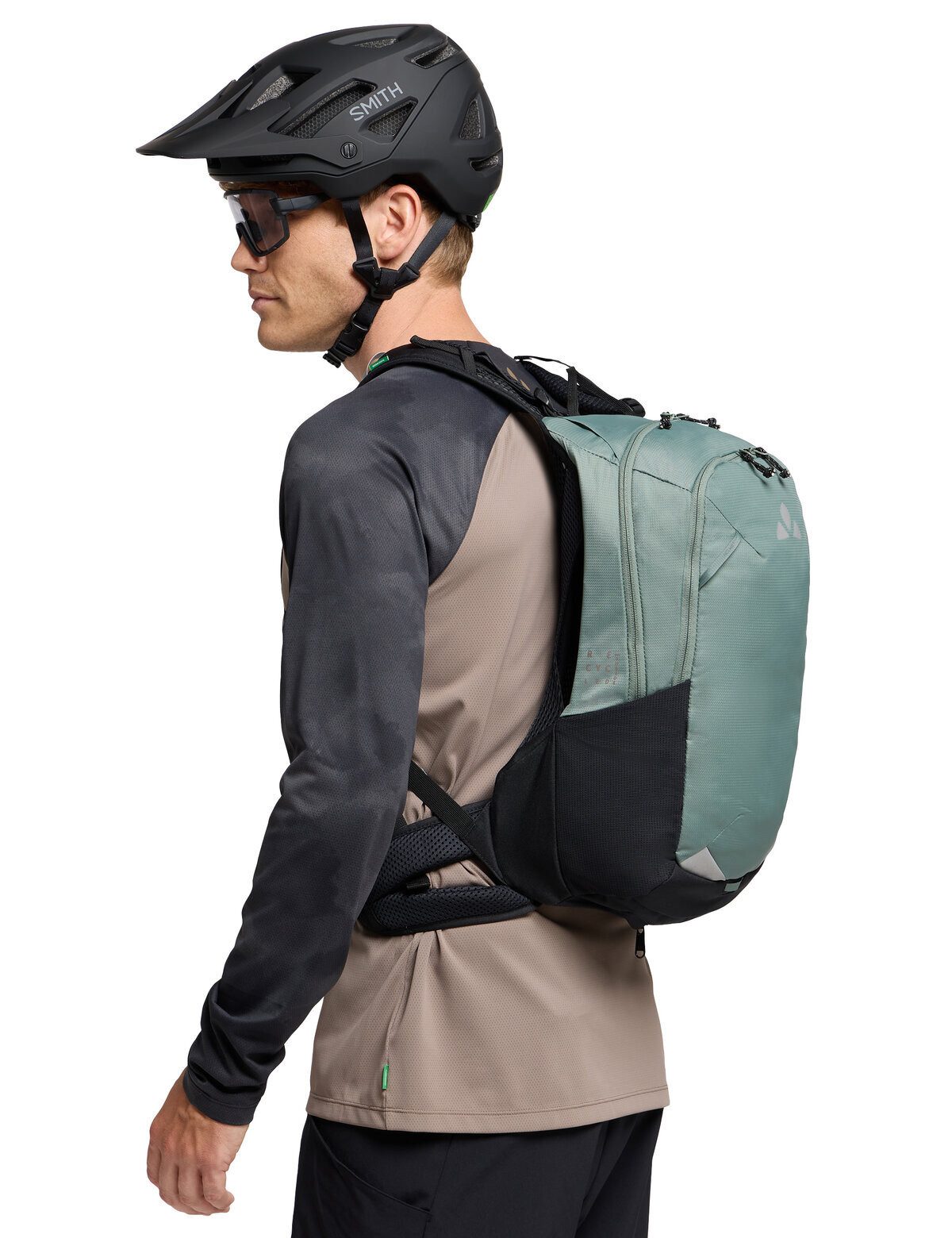 VAUDE Wanderrucksack Trailvent 15 (Kein Set), Fahrrad Rucksack zum Mountainbiken