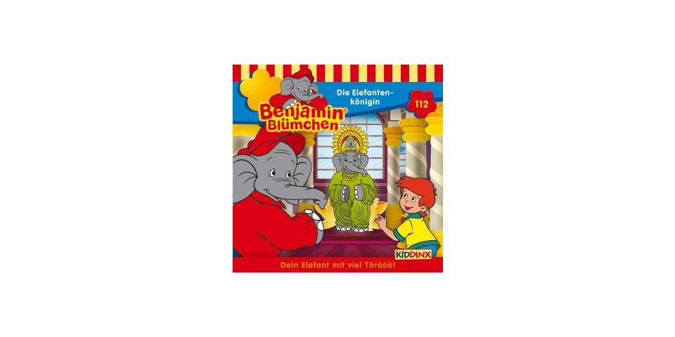 Hörspiel-CD Benjamin Blümchen 112 - Die Elefantenkönigin