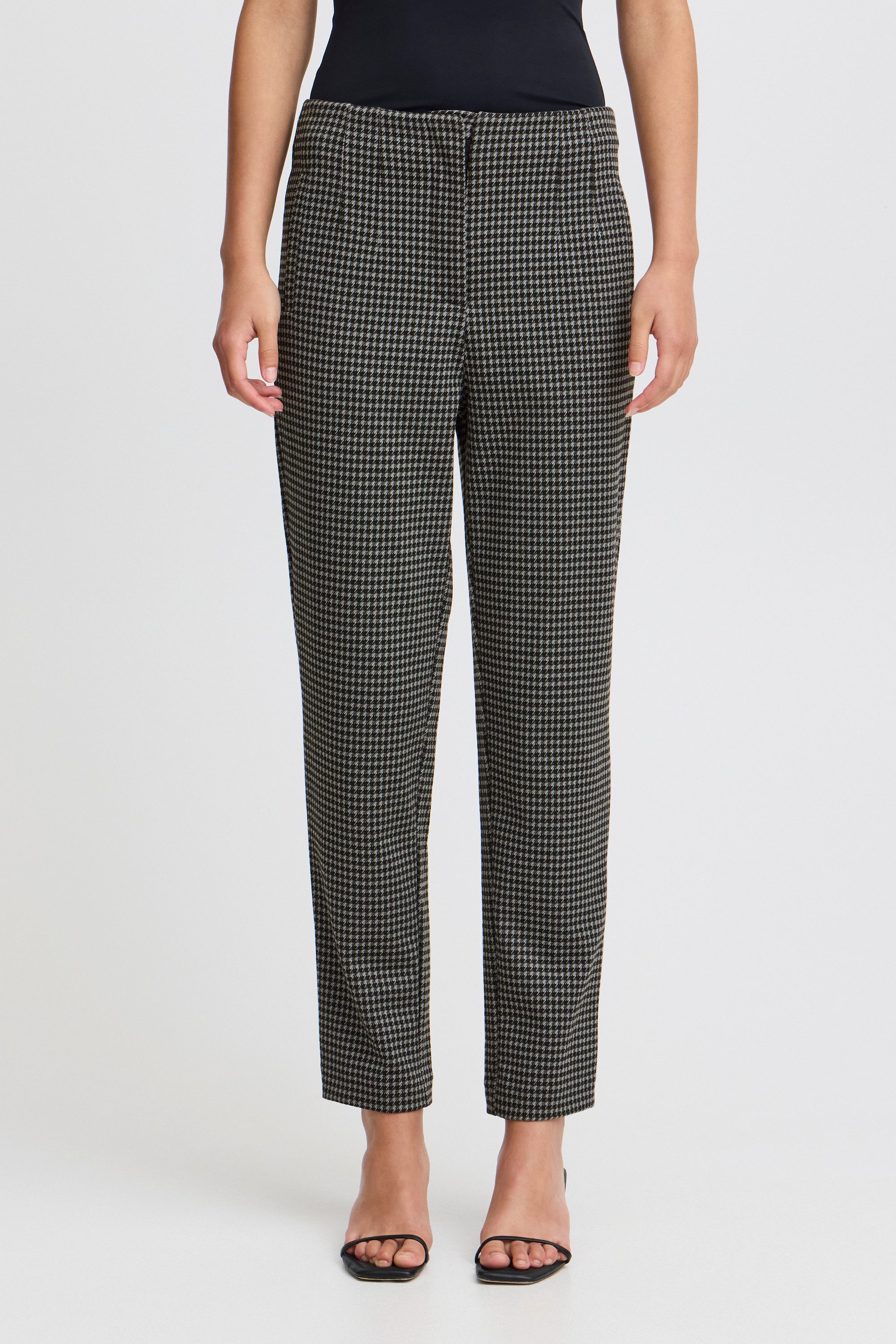 Ichi Stoffhose IHKATE HOUNDSTOOTH PA3
