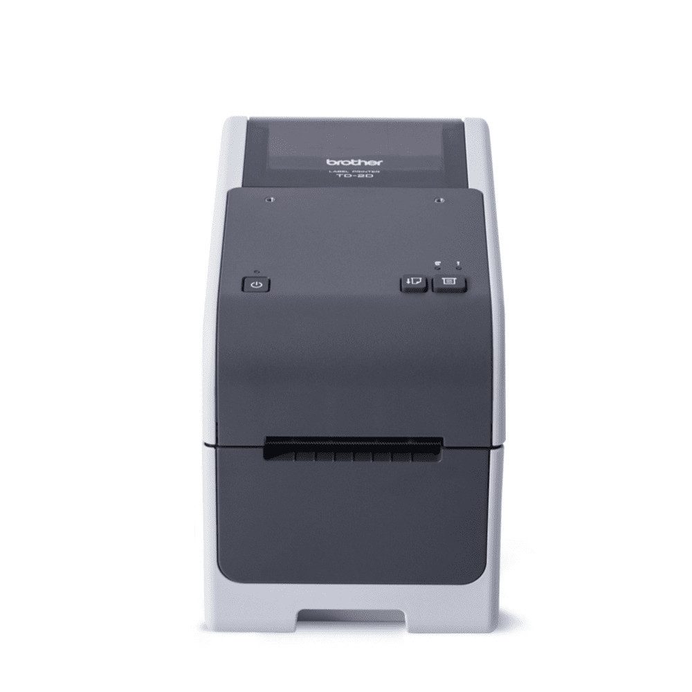 Brother Brother 2 Zoll Etiketten-/Labeldrucker - Drucker. Etikettendrucker, (USB, LAN, Kompakte Größe und flexible Anschlussmöglichkeiten)