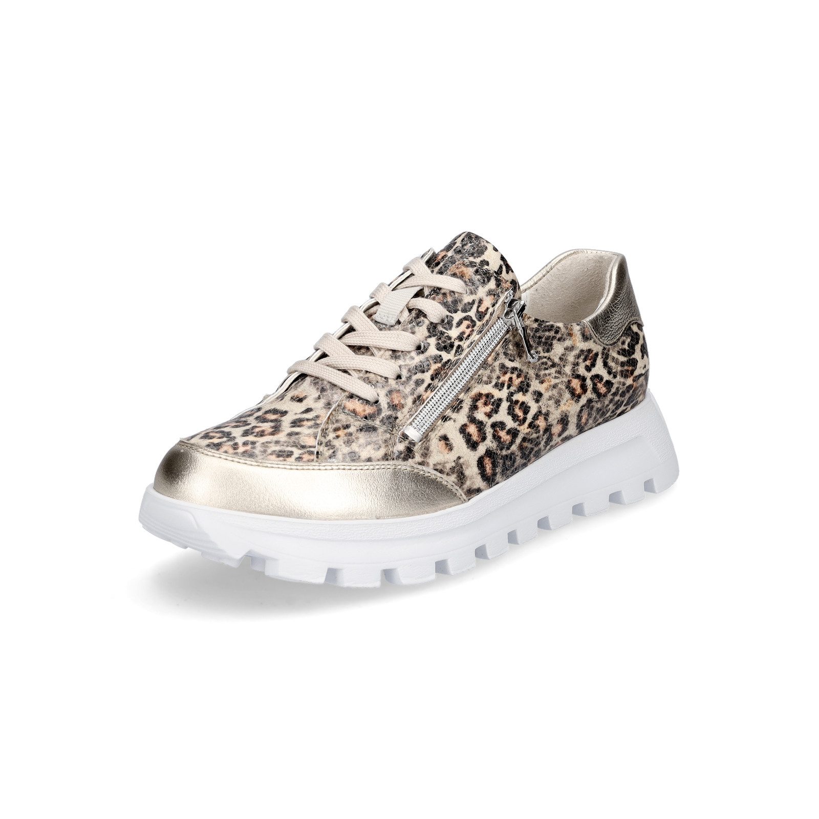 Waldläufer Waldläufer Damen Sneaker Ajala gold taupe Sneaker