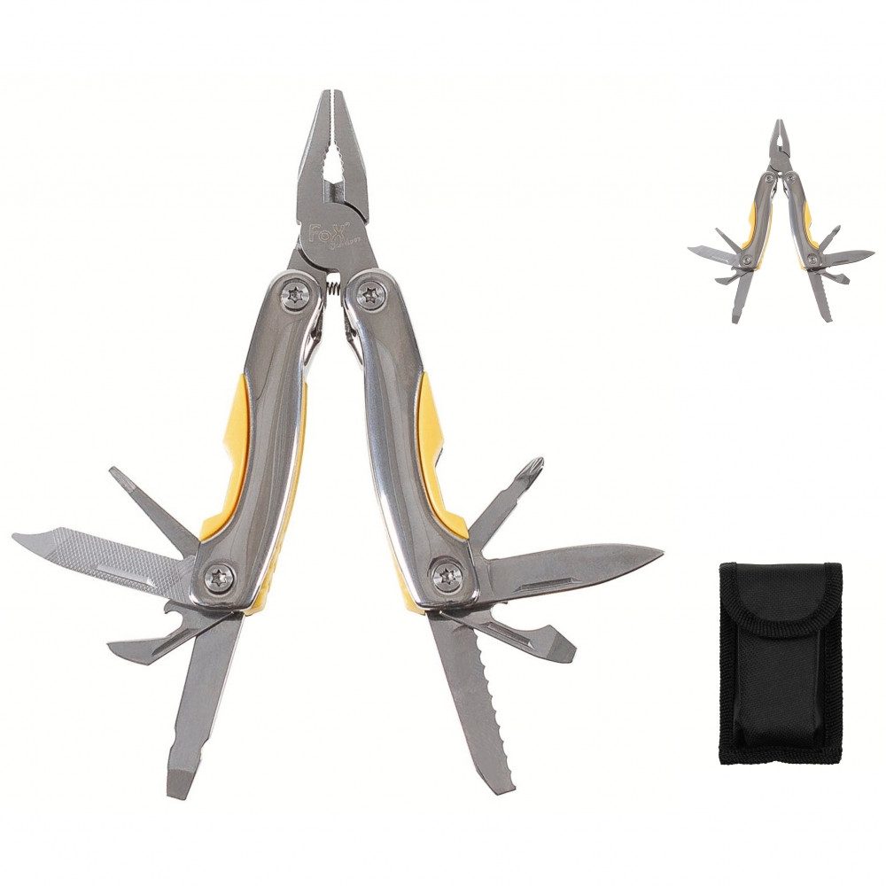FoxOutdoor Multitool FoxOutdoor Werkzeugset, klein mit Multifunktionstool.