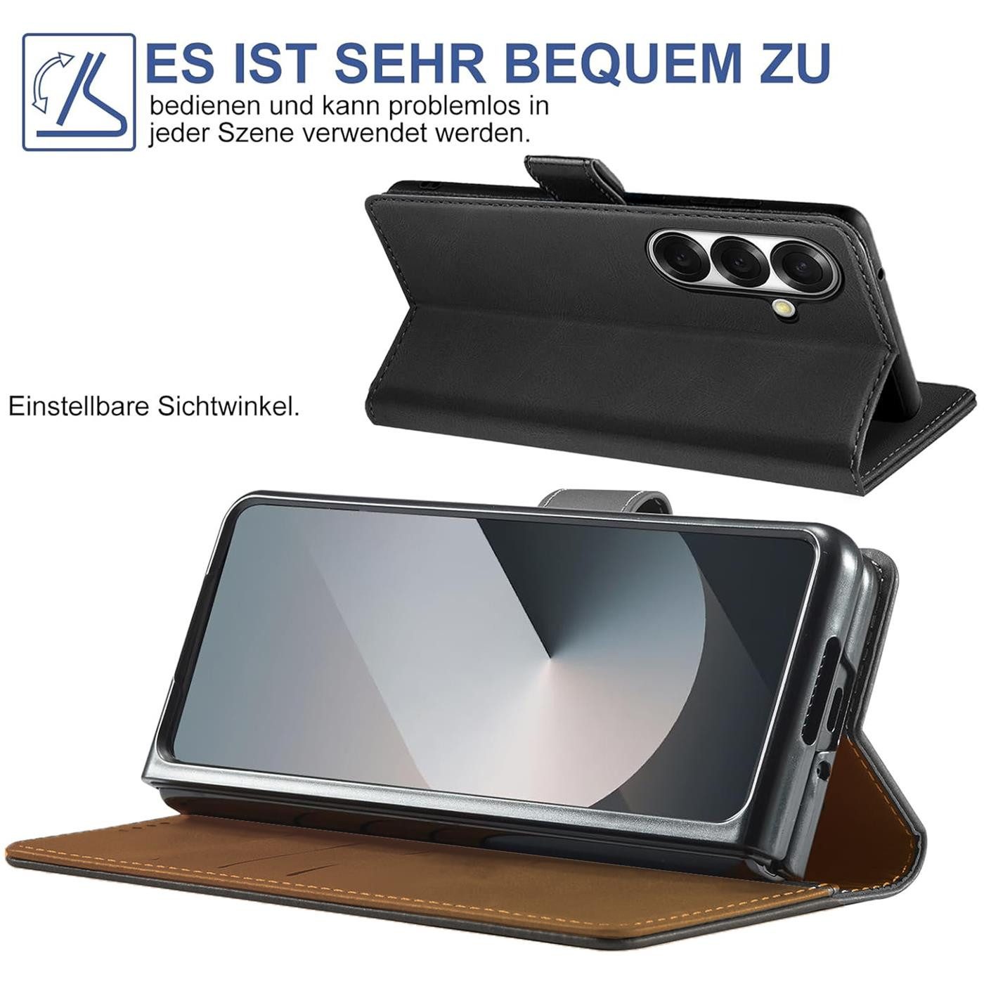 CoolGadget Handyhülle Book Case Handy Tasche für Samsung Galaxy Z Fold 7 8 Zoll, Hülle Klapphülle Flip Cover für Samsung Z Fold 7 Schutzhülle stoßfest