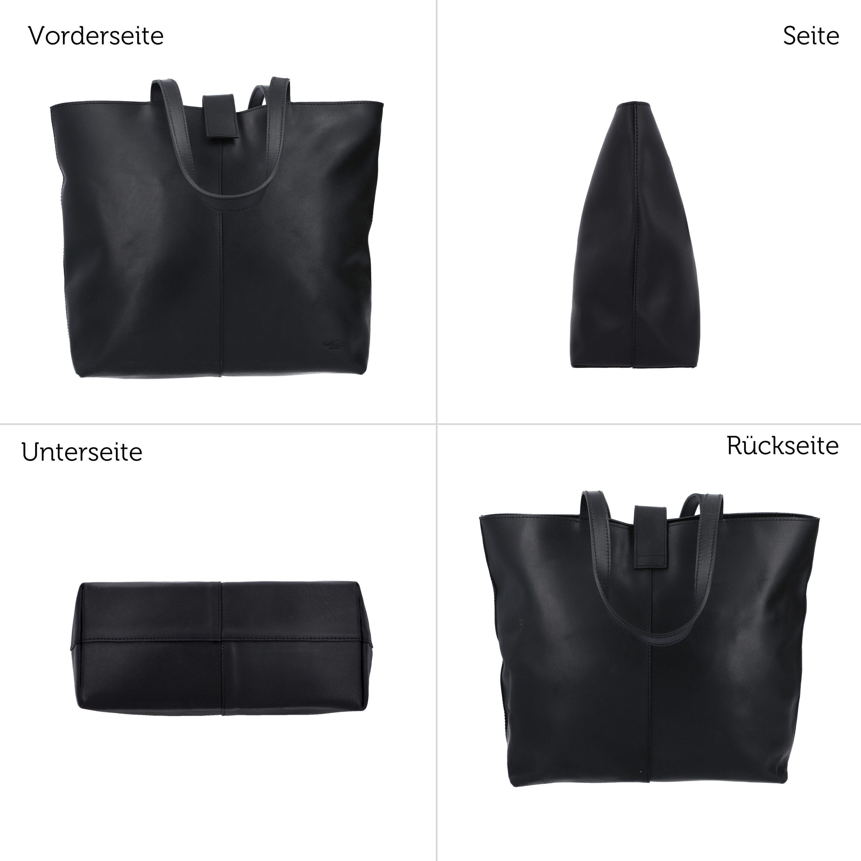 Gusti Leder Handtasche Gusti Leder Handtasche Alexandra Aktenordner (1-tlg)