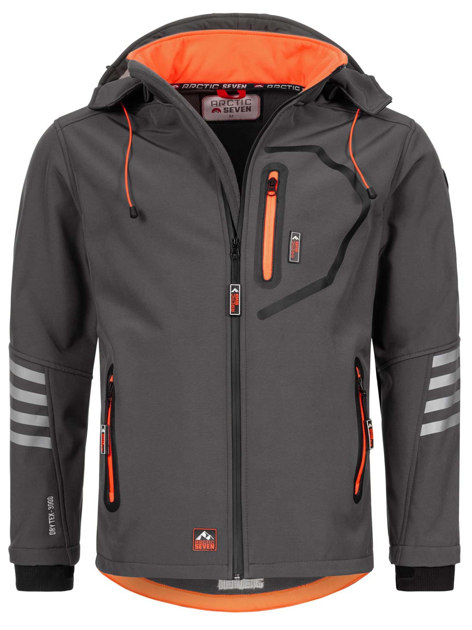Grau - Orange
