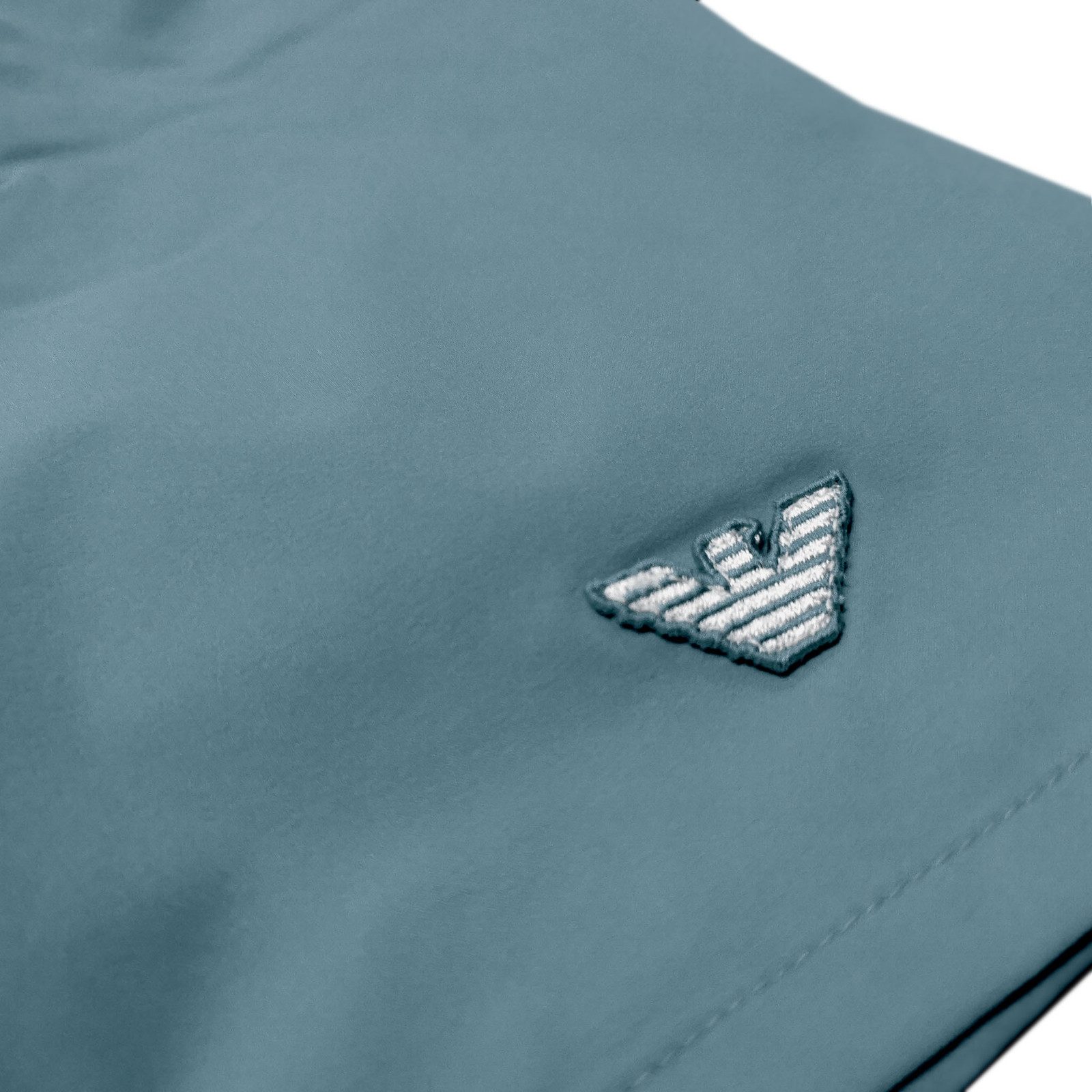 Emporio Armani Badeshorts Boxer Beachwear mit kleiner Adler-Stickerei günstig online kaufen