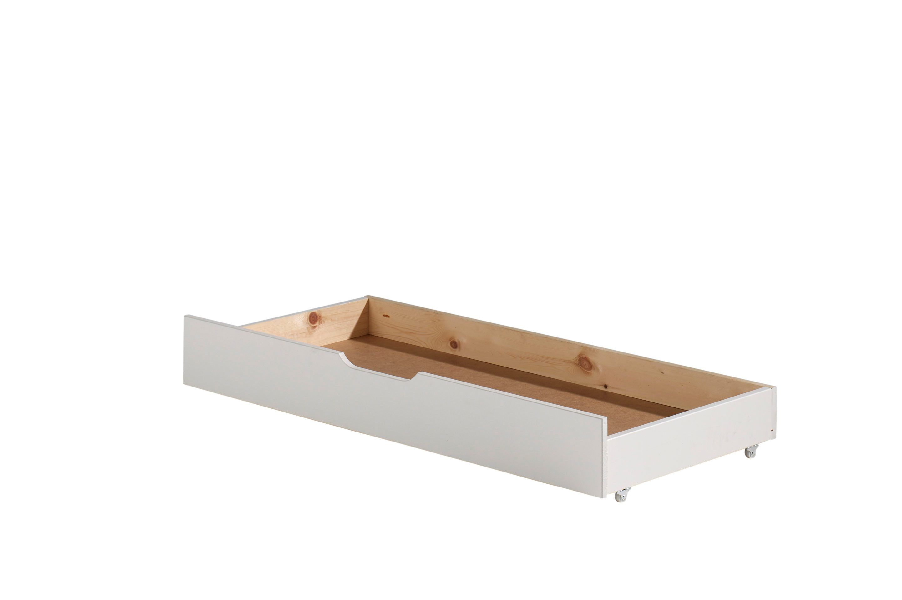 Bettschubkasten 128 x 20 x 62 cm (B/H/T)