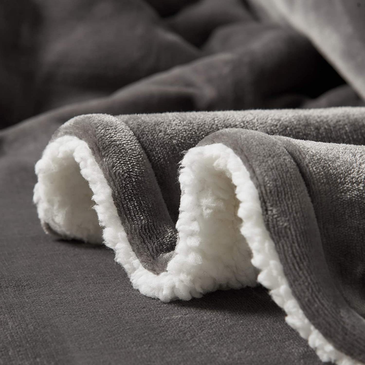 Wohndecke, Woltu, super Dicke Warme Fleecedecke Kuscheldecke Sofadecke, Decke