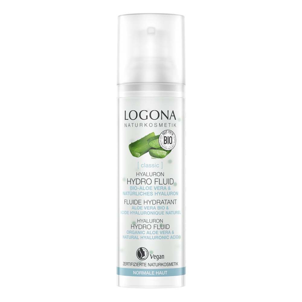 LOGONA Gesichtsfluid classic Aloe Vera - Hyaluron Hydro Fluid 30ml