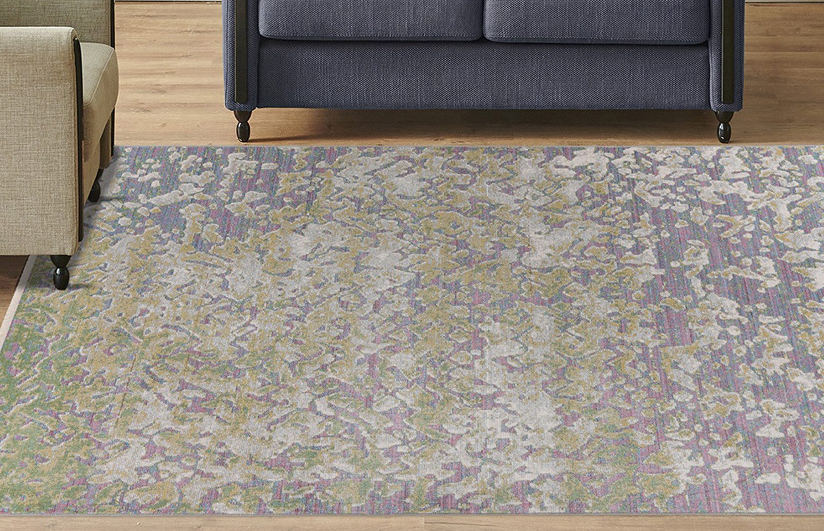 Kayoom Teppich Milan 325, rechteckig, Höhe: 5 mm, ca. 436.800 Points/qm, Kurzflorteppich, weiche Haptik, hochwertig