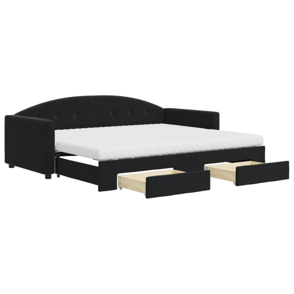 vidaXL Bett Tagesbett Ausziehbar mit Schubladen günstig online kaufen
