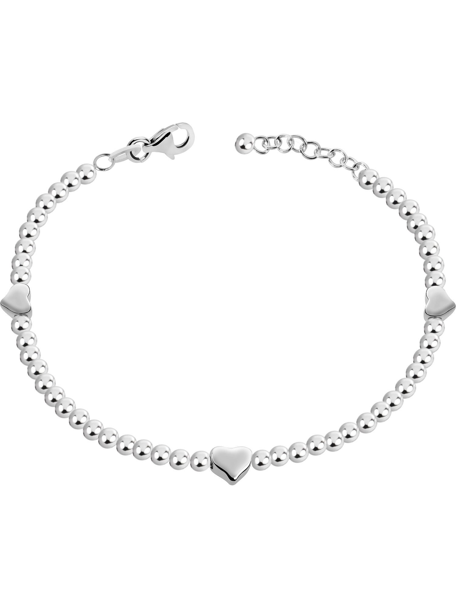 CHRIST Silberarmband CHRIST Damen-Armband 925er Silber, recycelt Herz, Mode günstig online kaufen