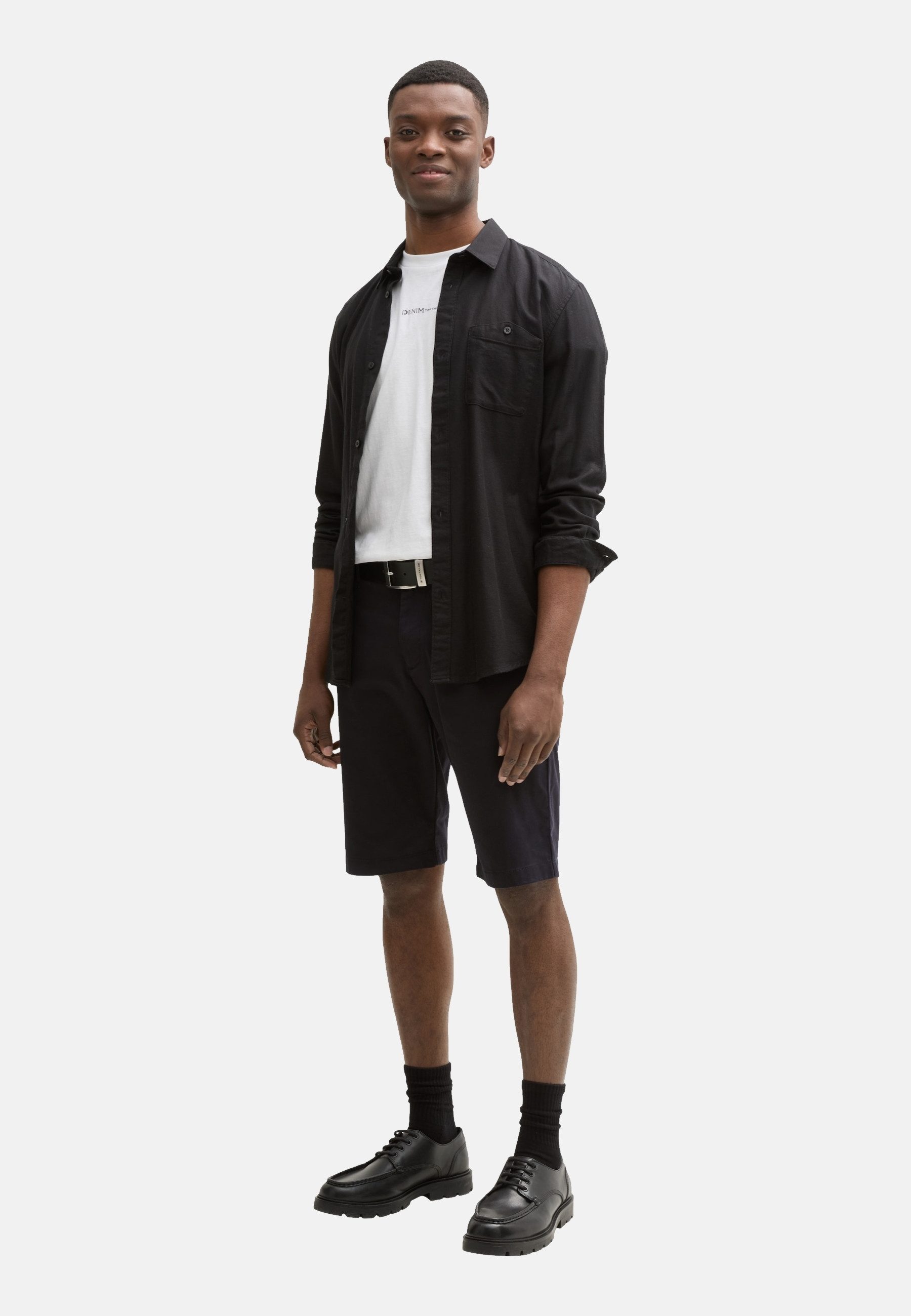 TOM TAILOR Chinoshorts kurze Hose Chino Shorts (1-tlg)